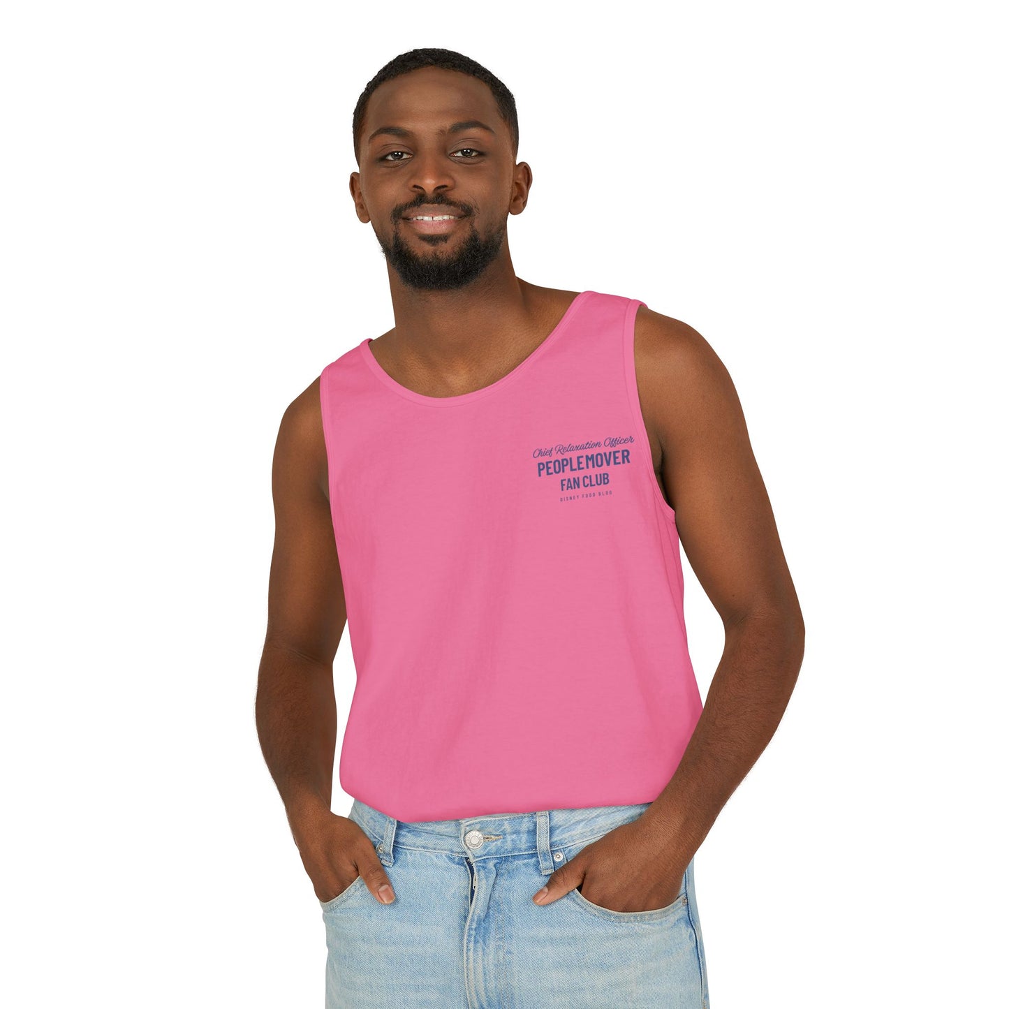 Peoplemover Fan Club - Unisex Garment-Dyed Tank Top