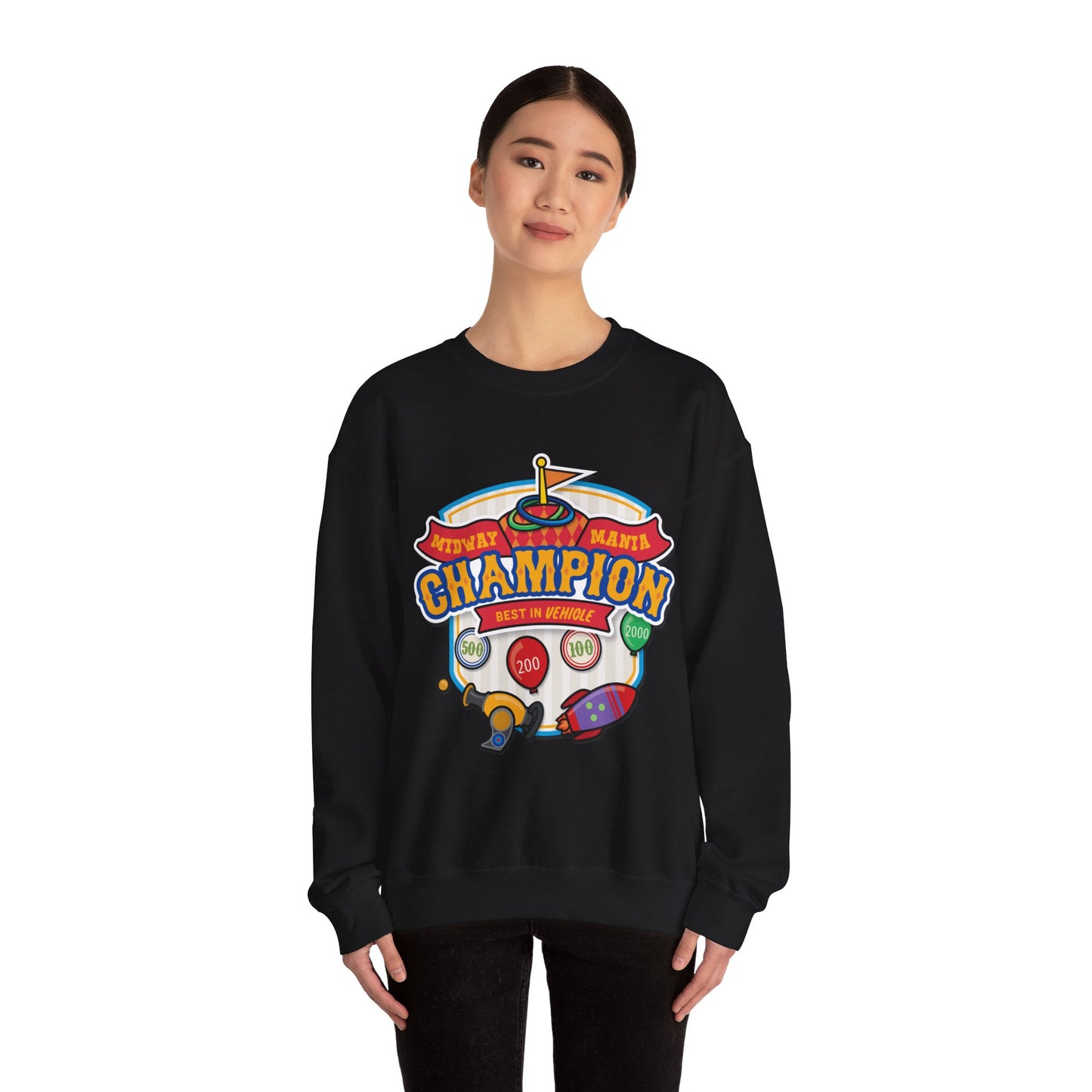 Midway Mania Champion - Adult Crewneck Sweatshirt