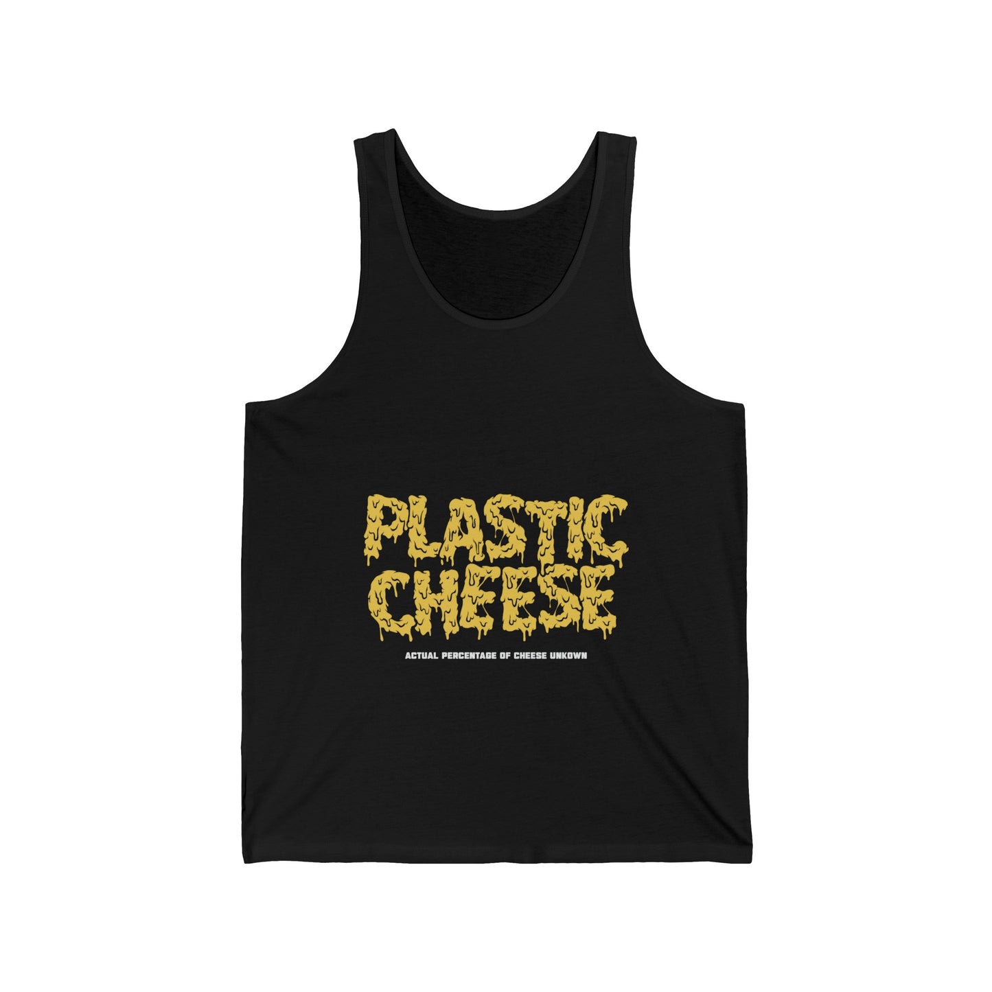 Plastic Cheese Unisex Tank Top
