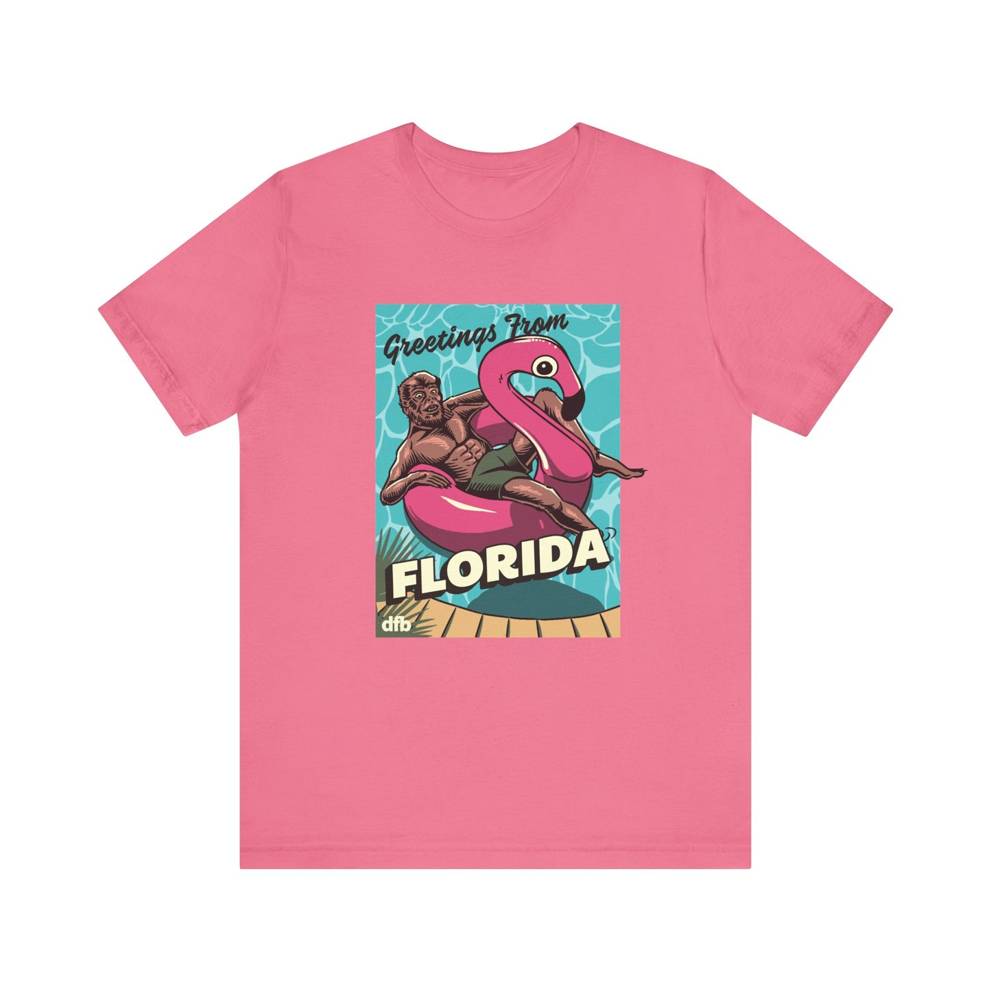 Monsters on Vacation - Adult Tee Shirt