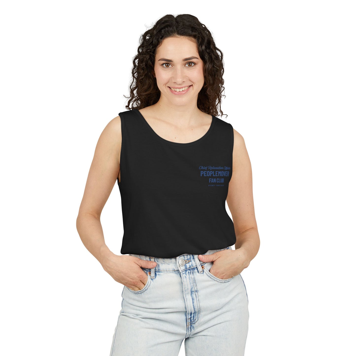 Peoplemover Fan Club - Unisex Garment-Dyed Tank Top