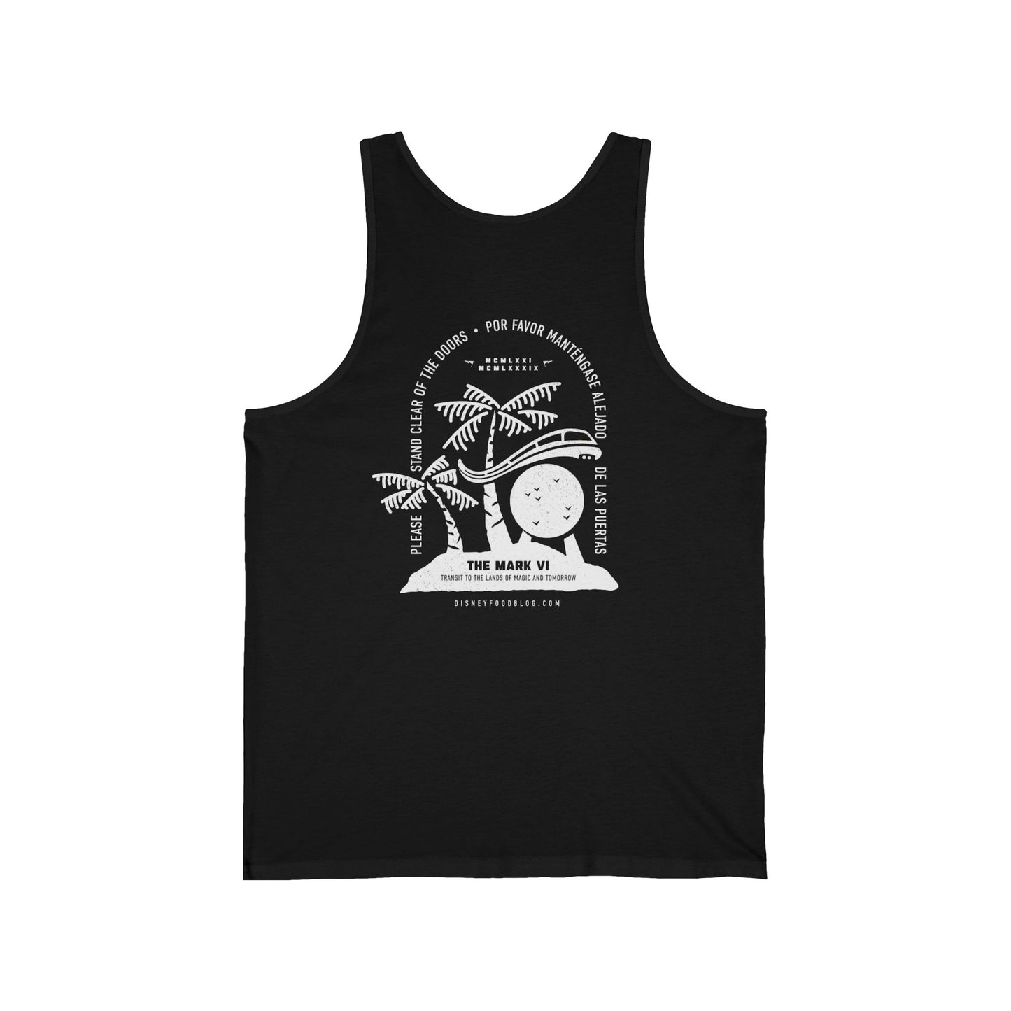 Please Stand Clear of the Doors - Double Sided - Unisex Tank Top