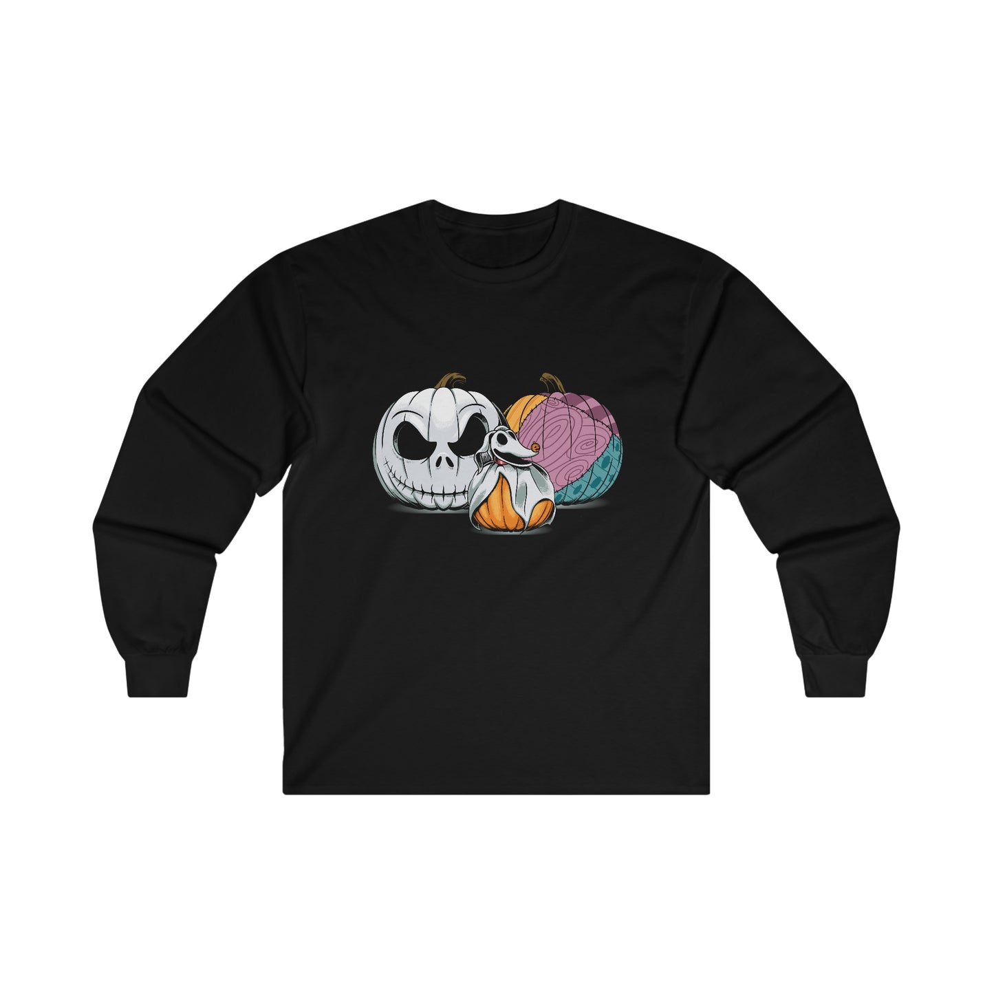 This Is Halloween Pumpkin Trio Long Sleeve Shirt | Adult Unisex