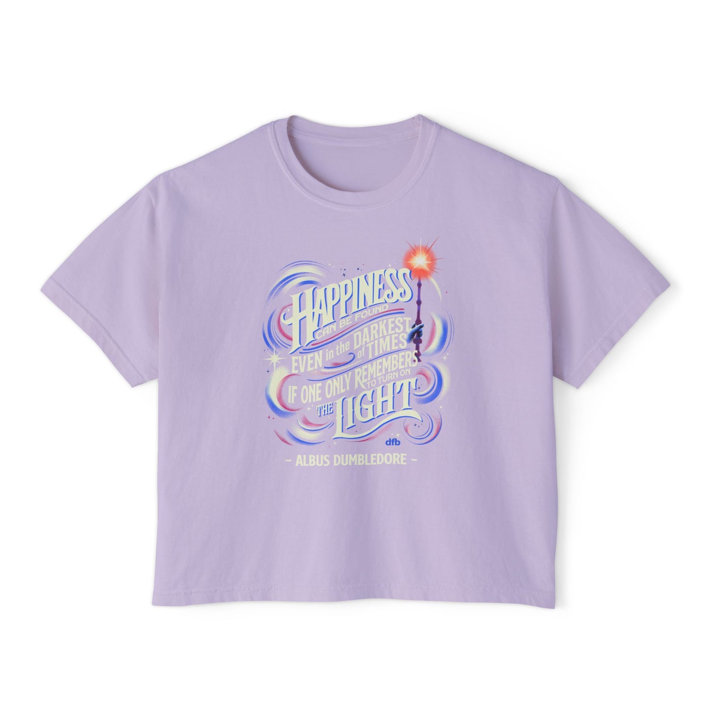 Dumbledore Quote - Women's Boxy Tee