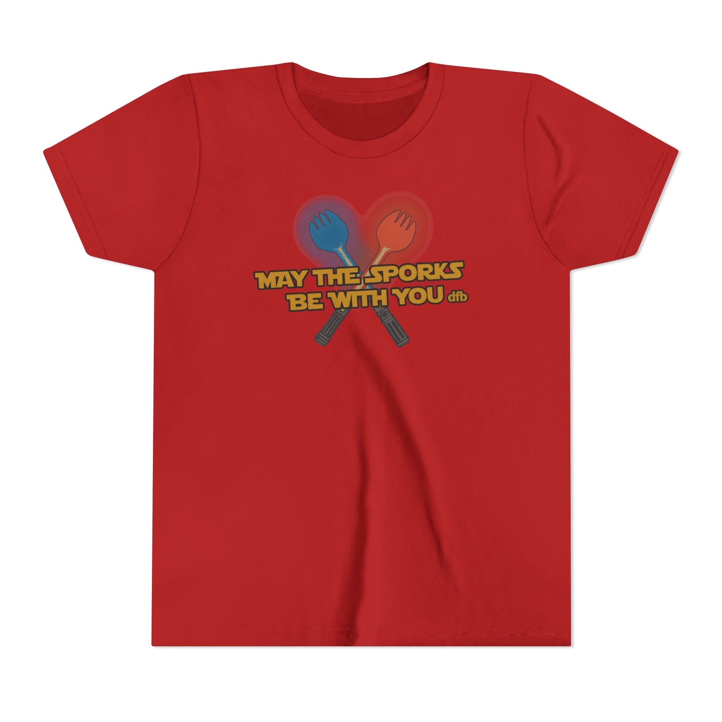 May the Sporks Be With You - Kid's Short Sleeve Tee Shirt
