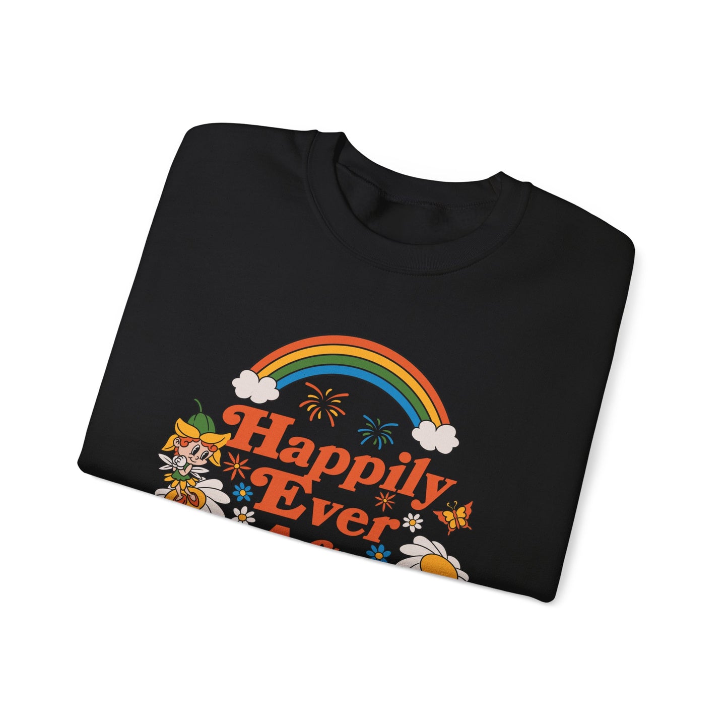 Happily Ever After Disney Fireworks - Unisex Adult Crewneck Sweatshirt