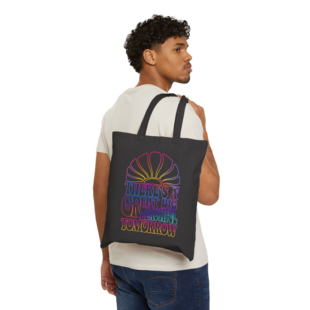 LIMITED EDITION Great Big Beautiful Tomorrow - Cotton Canvas Tote Bag