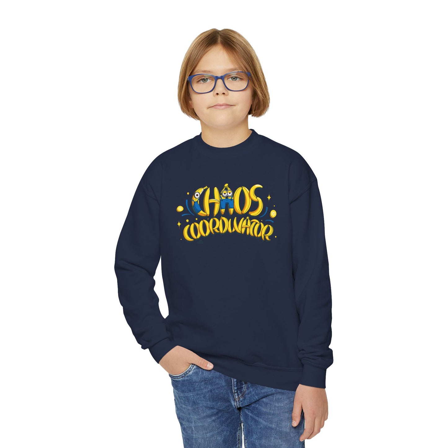 Chaos Coordinator - Youth Crewneck Sweatshirt