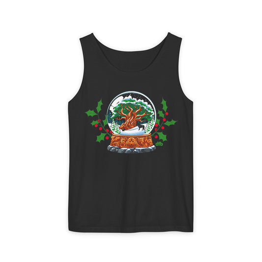 Animal Kingdom Snowglobes - Unisex Garment-Dyed Tank Top