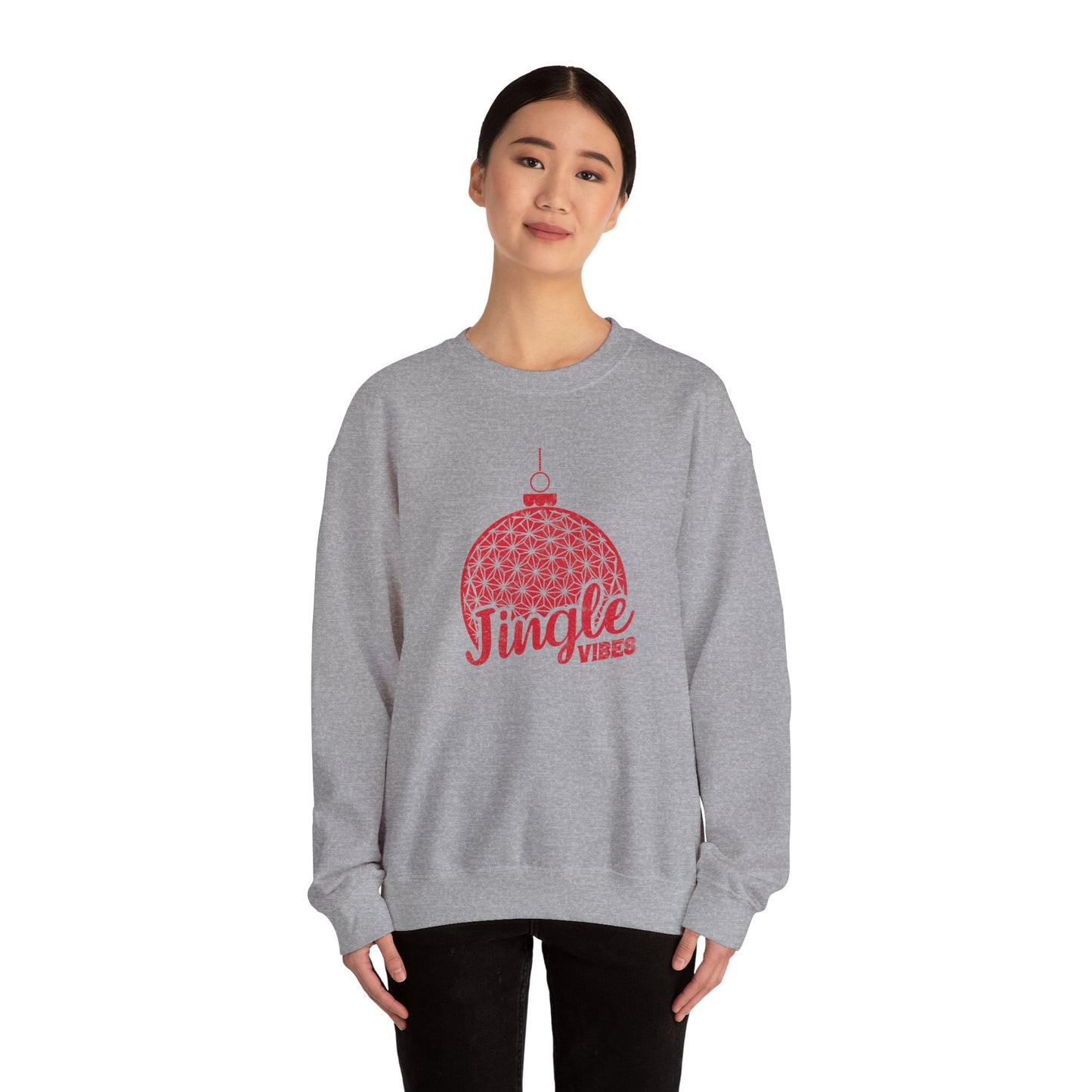 Jingle Vibes - Adult Crewneck Sweatshirt