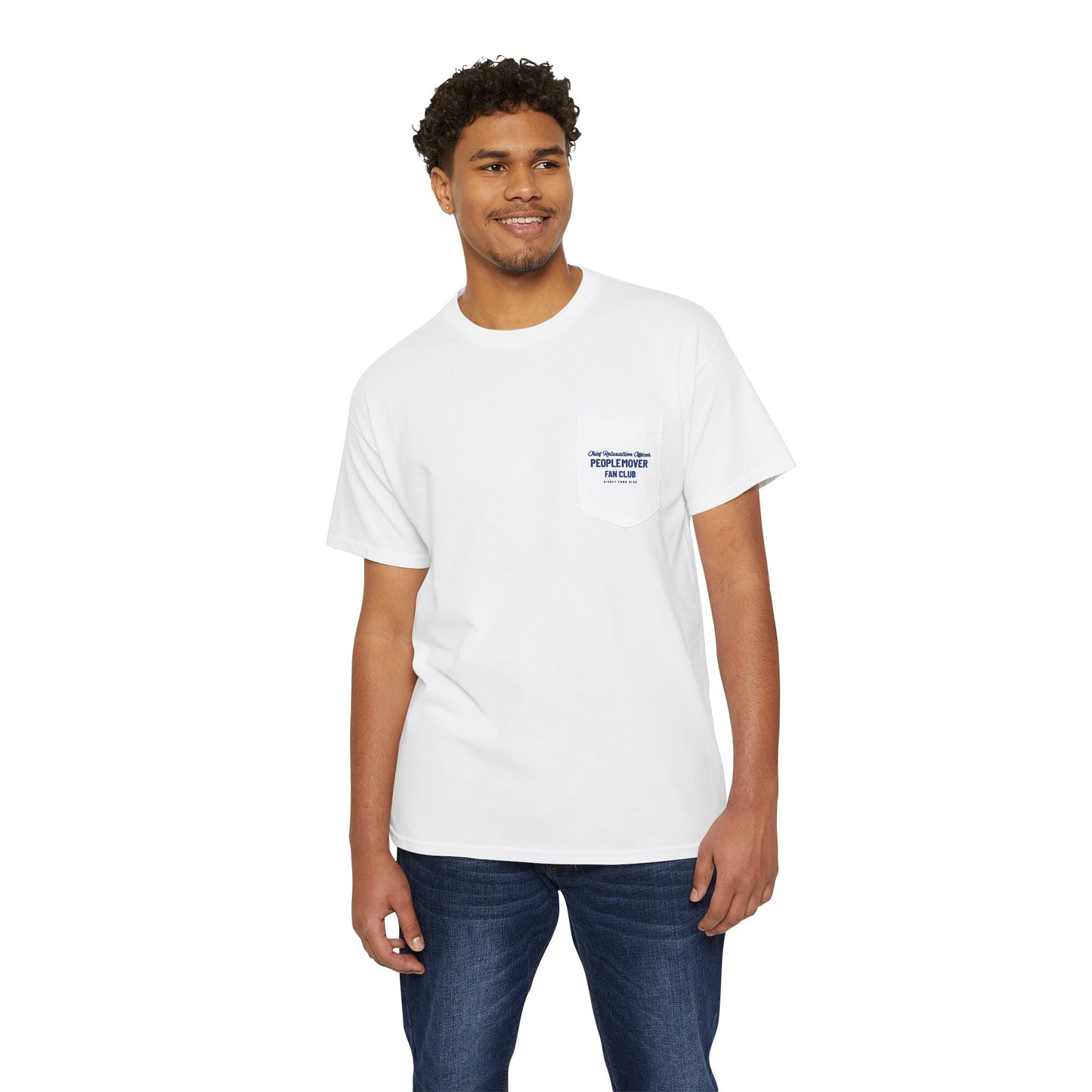 Peoplemover Fan Club - Unisex Heavy Cotton Pocket Tee