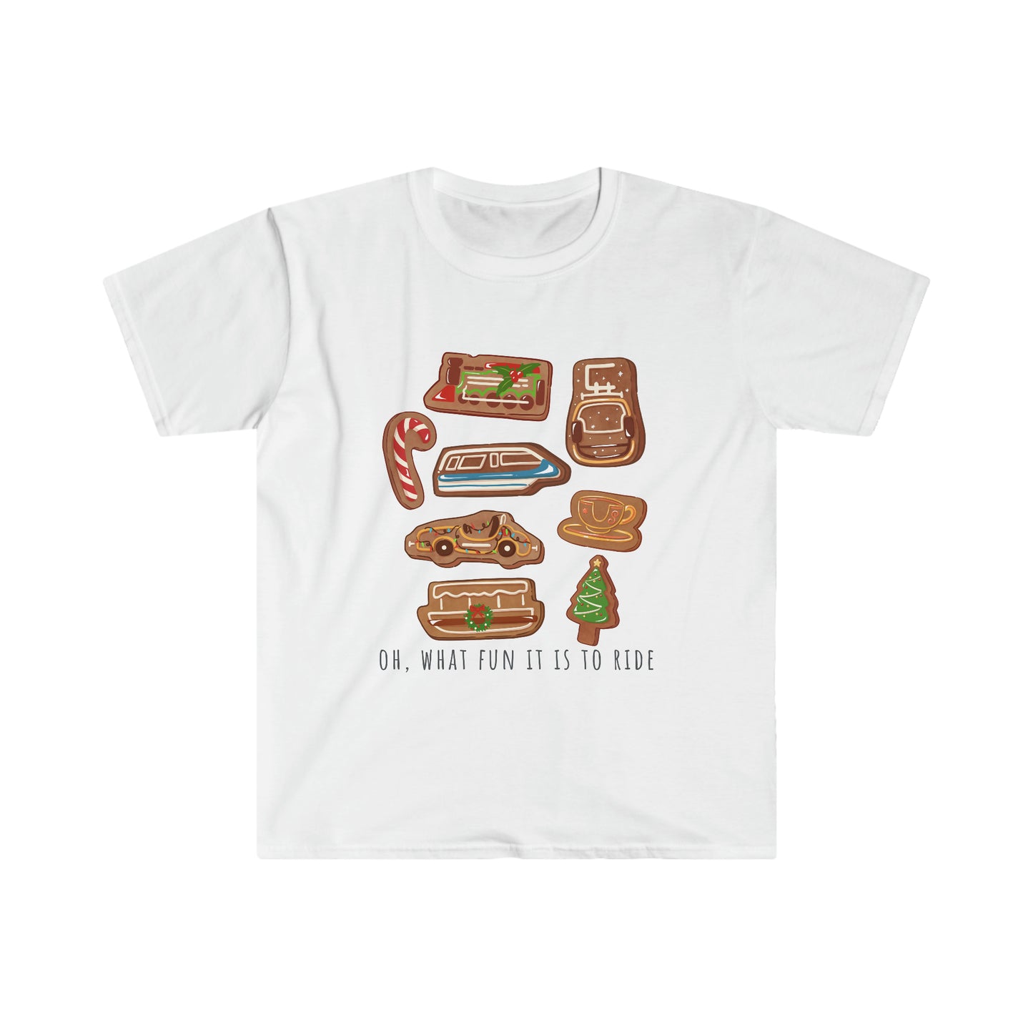 Oh What Fun it is to Ride - Adult Unisex TShirt