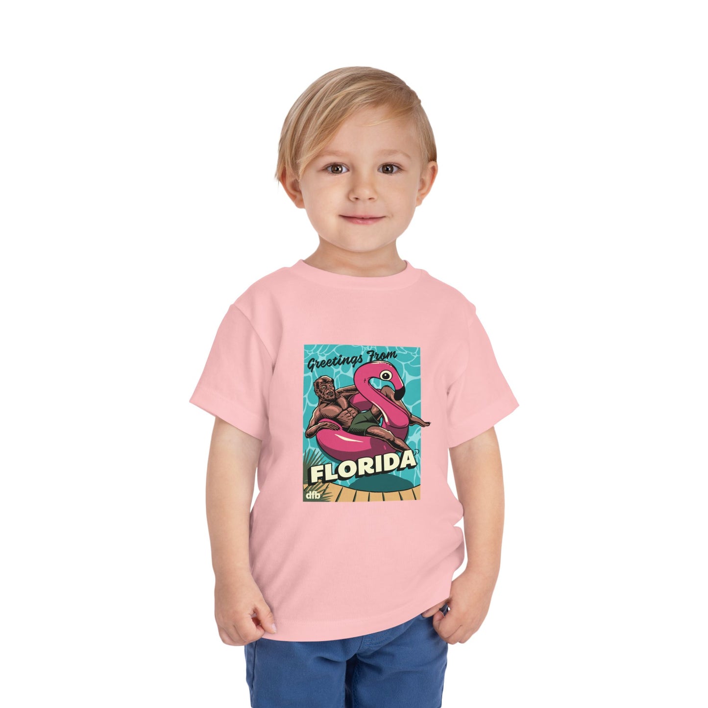 Monsters on Vacation - Toddler Tshirt