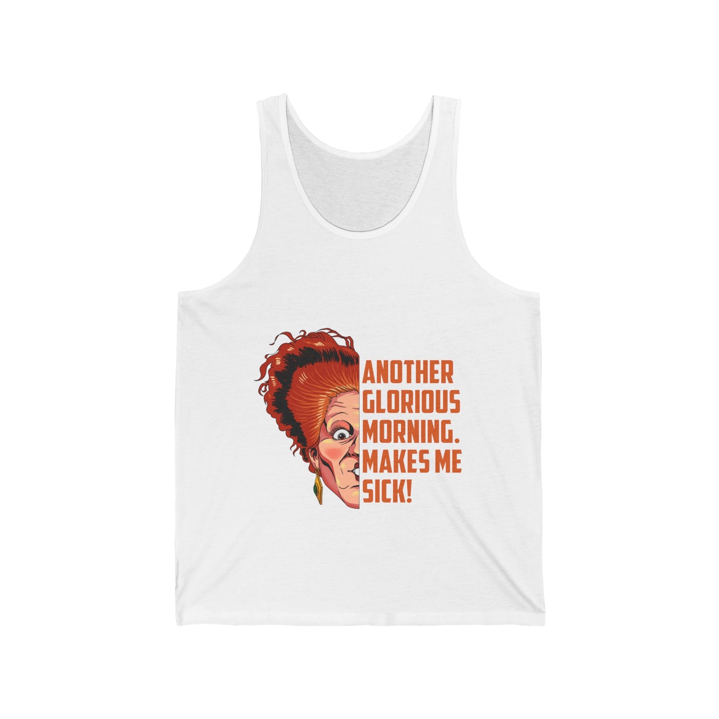 It's Just a Bunch of Hocus Pocus Winifred Sanderson Sisters Unisex Tank Top