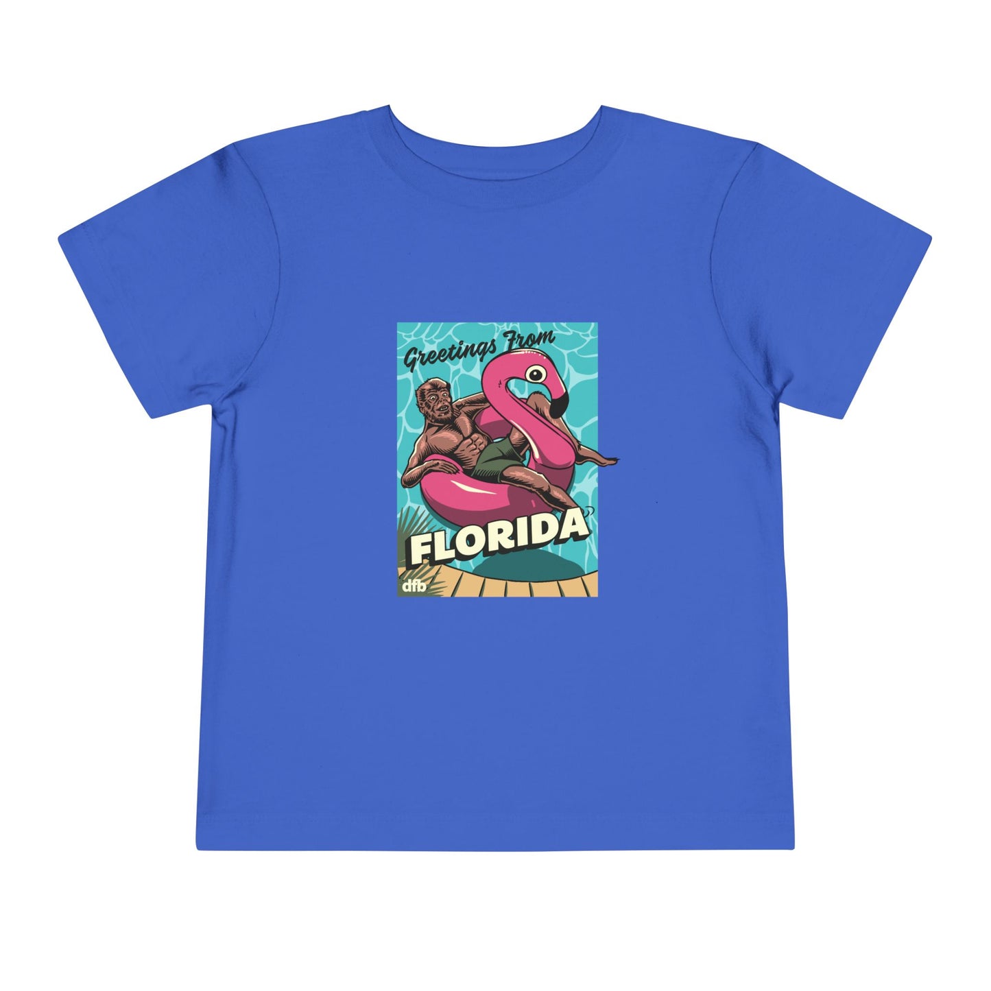 Monsters on Vacation - Toddler Tshirt