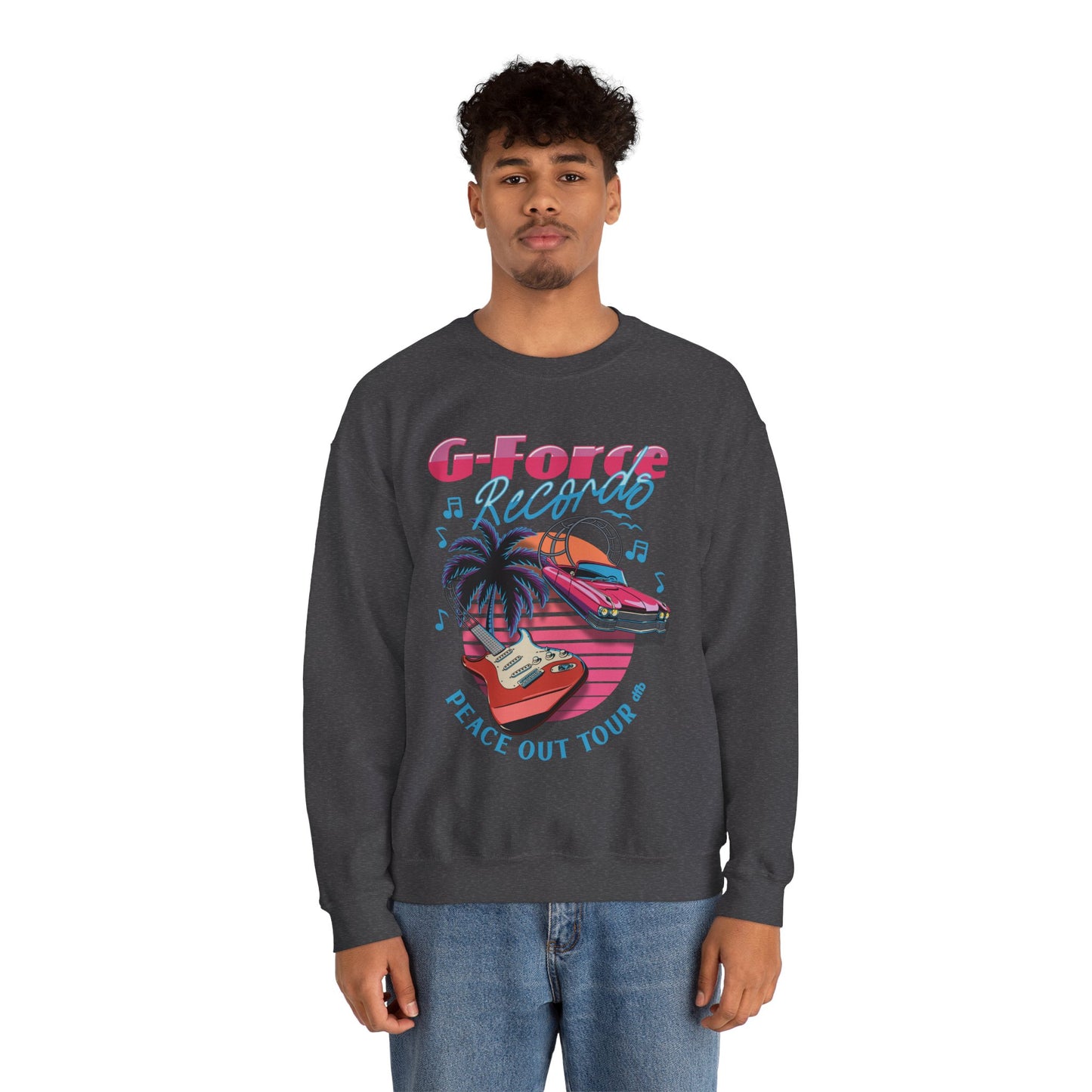 Peace Out Tour - Adult Crewneck Sweatshirt