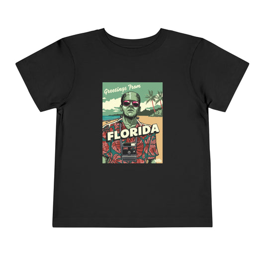 Monsters on Vacation -  Toddler Tshirt