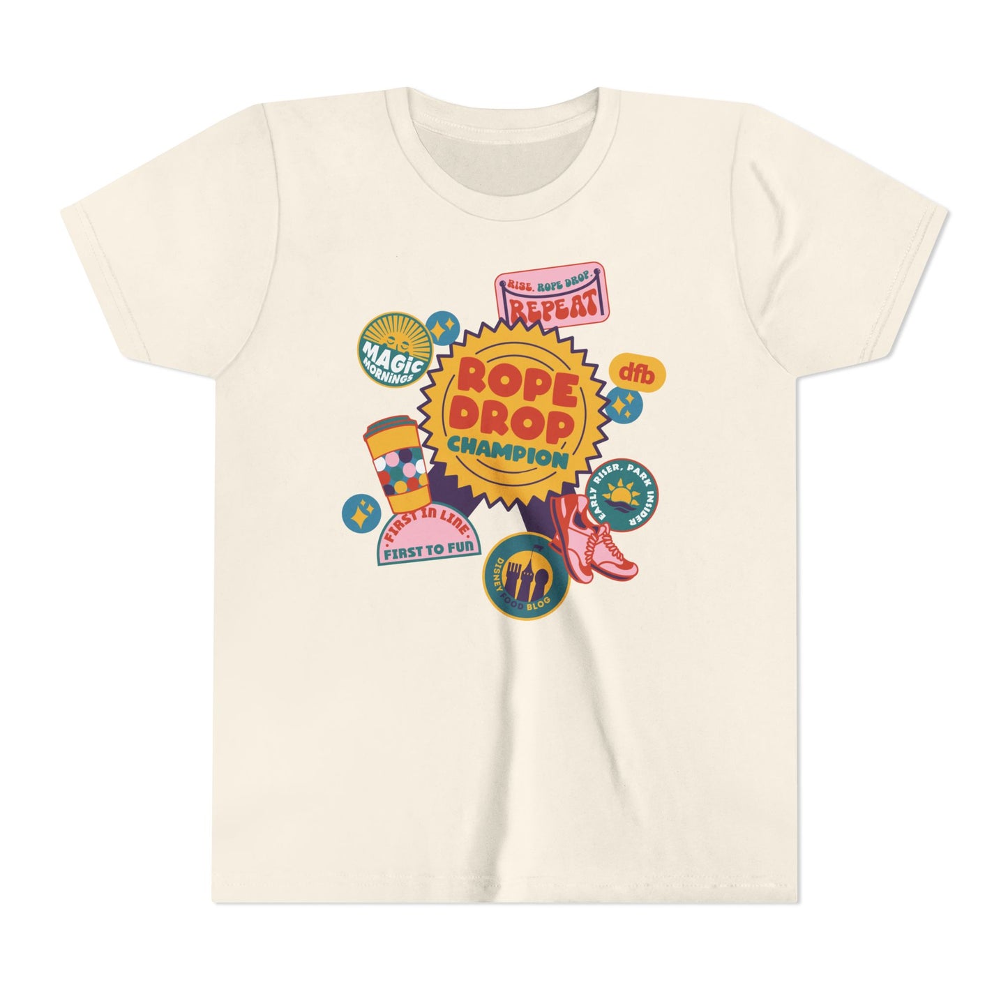Rope Drop Champion - Kid's Short Sleeve Tee Shirt