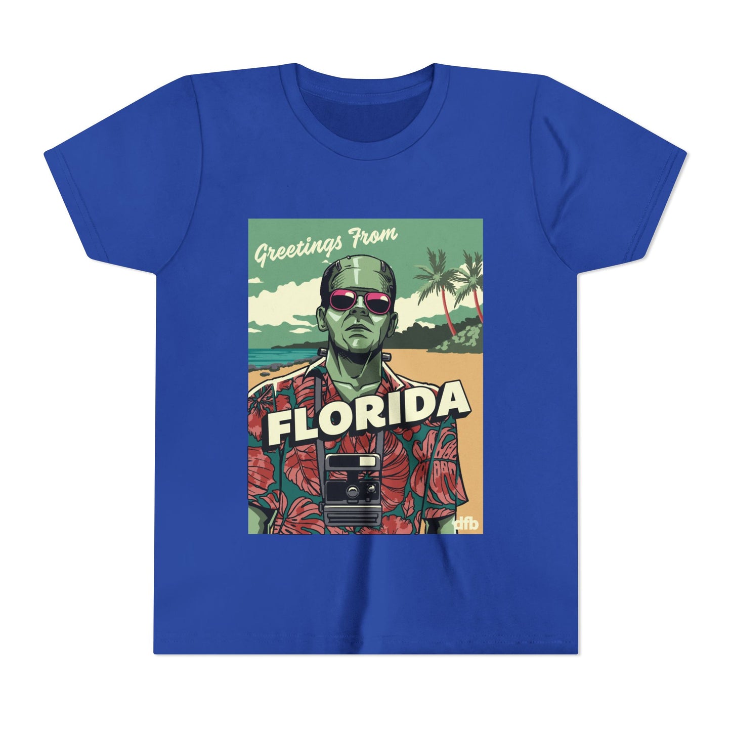 Monsters on Vacation - Kid's Tee Shirt