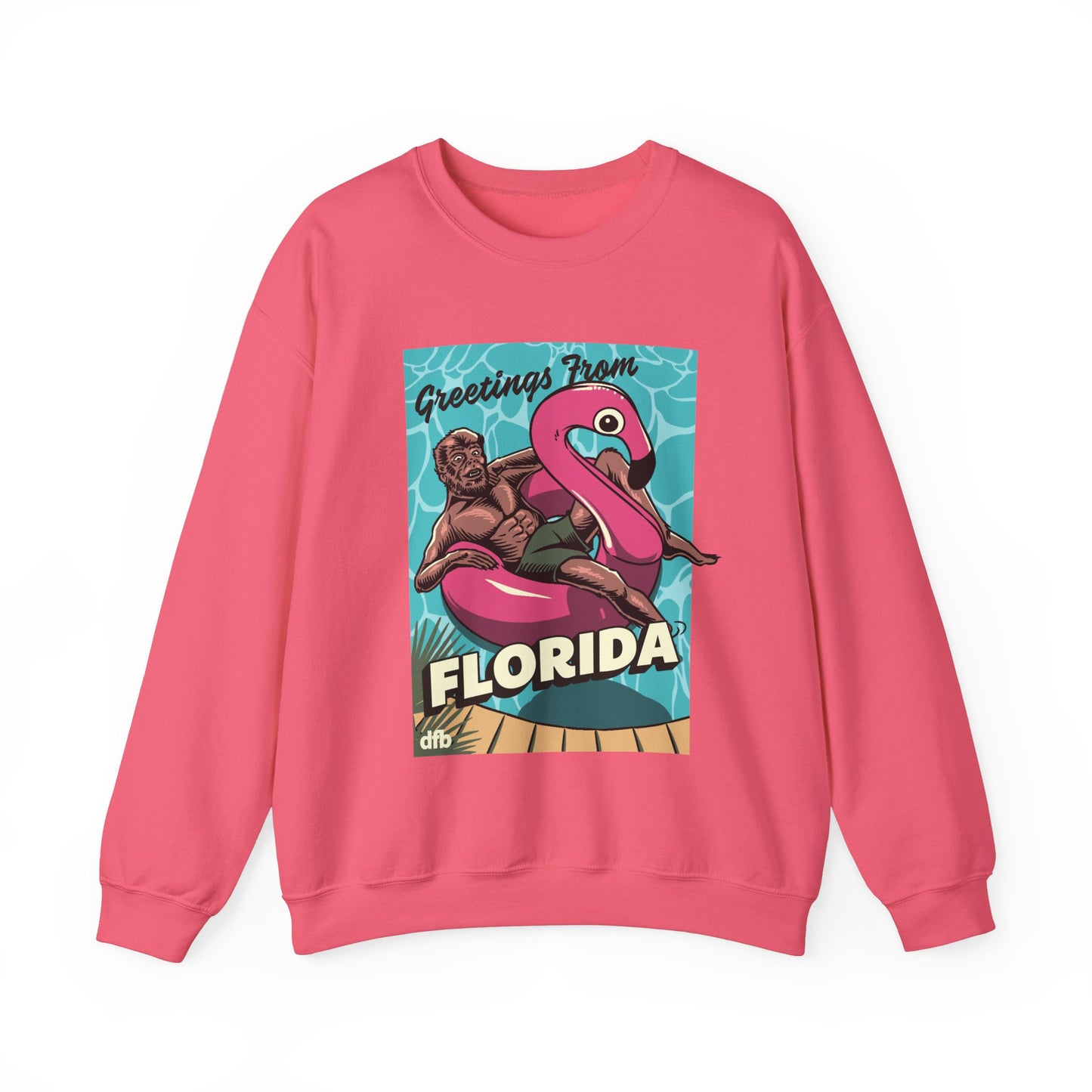 Monsters on Vacation - Adult Sweatshirt