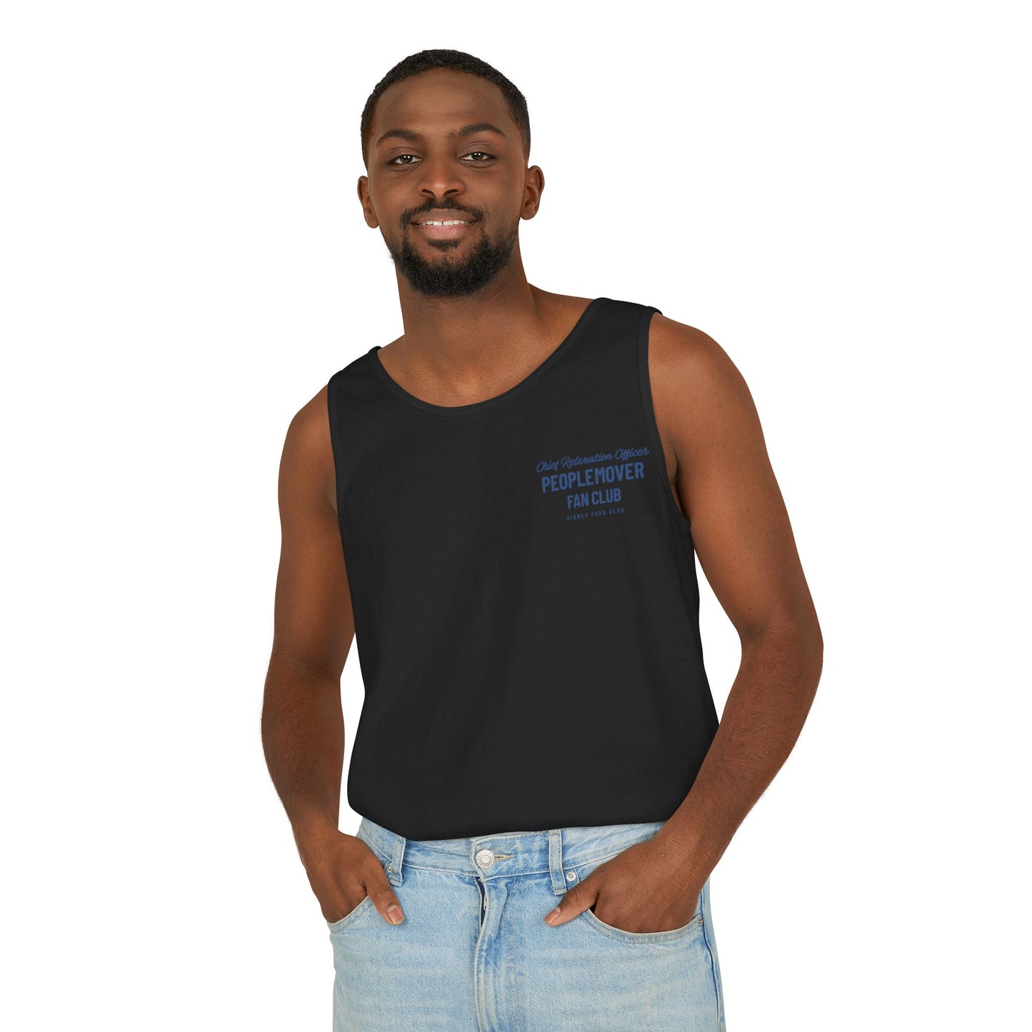 Peoplemover Fan Club - Unisex Garment-Dyed Tank Top
