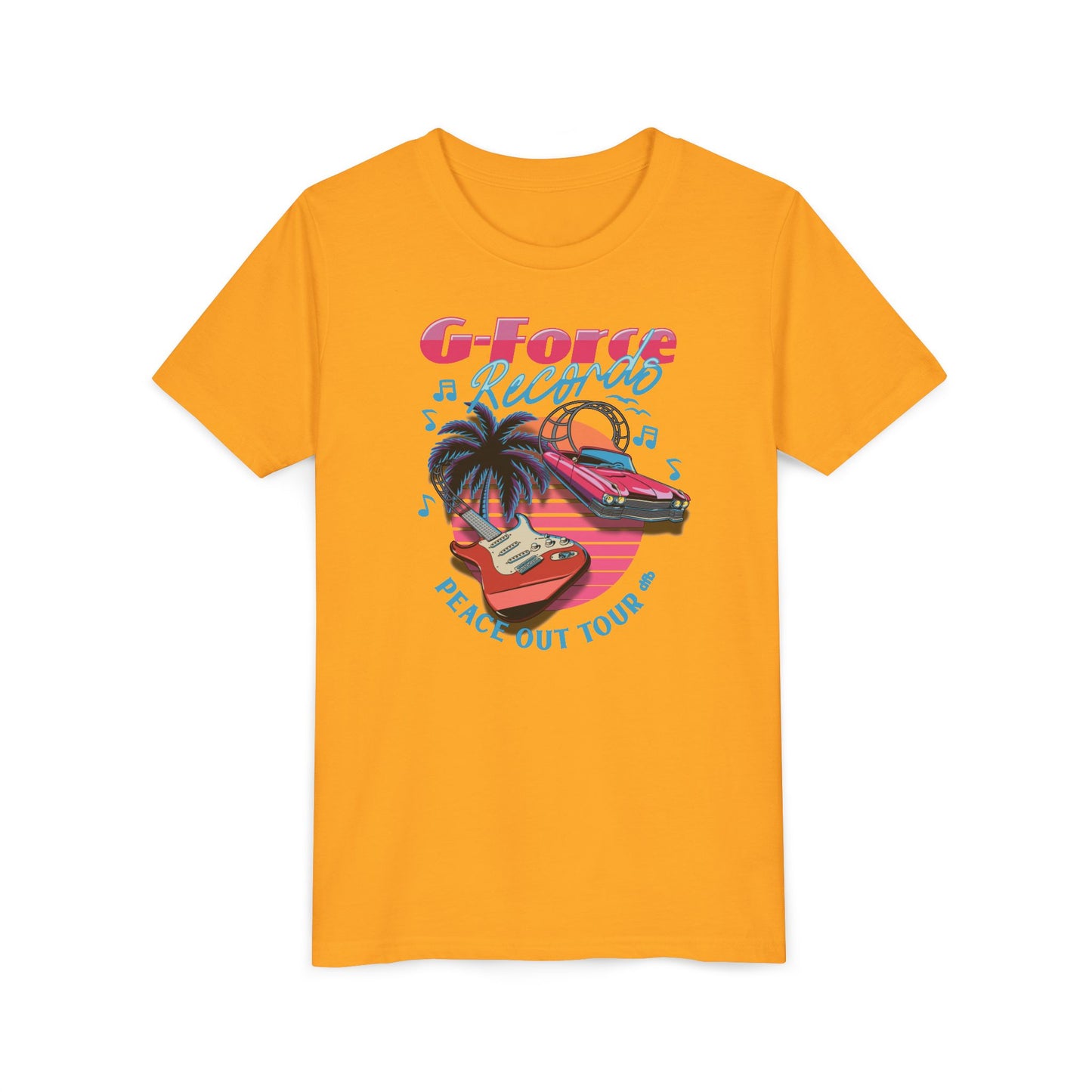 Peace Out Tour - Kid's Short Sleeve Tee Shirt