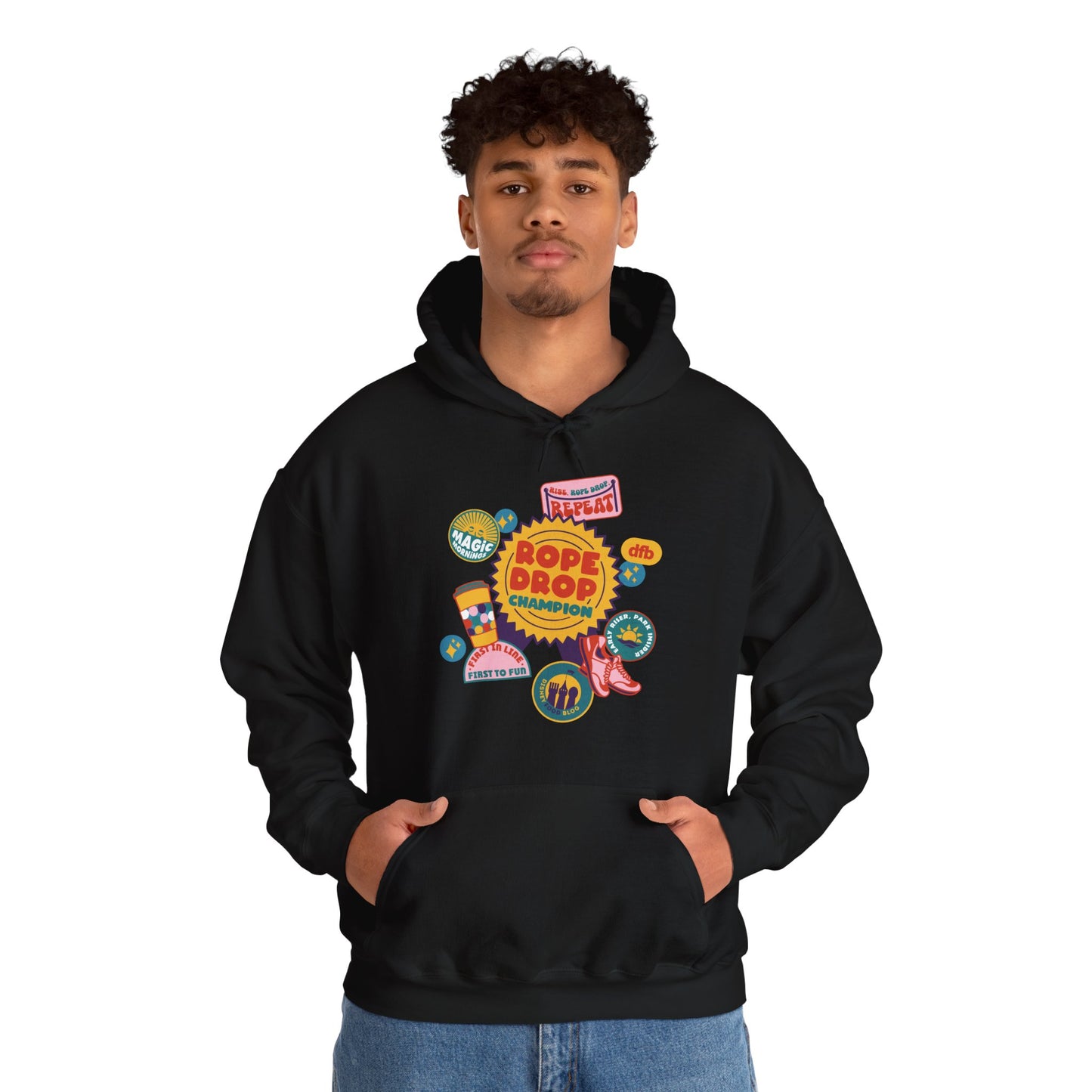 Rope Drop Champion - Adult Hoodie Sweatshirt