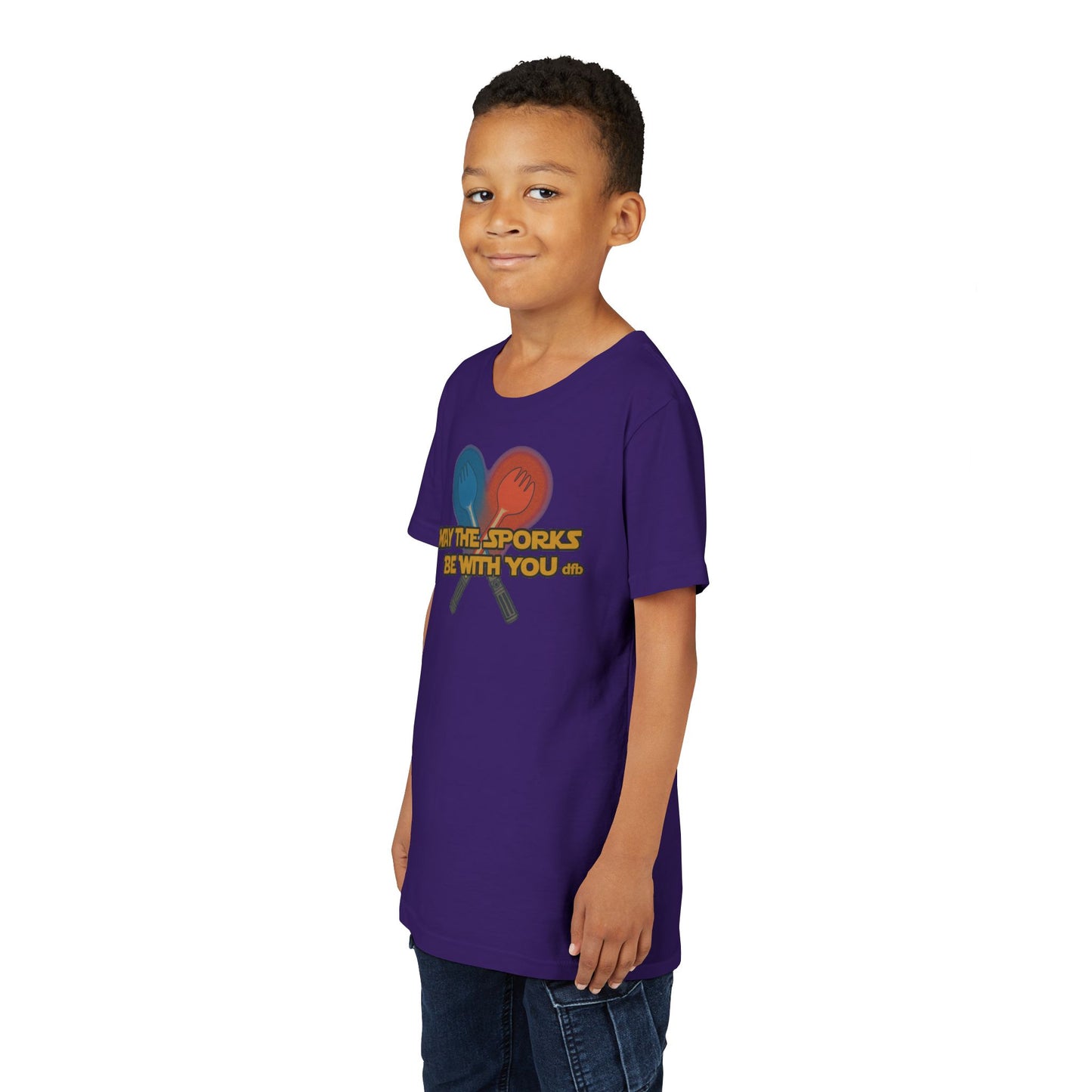 May the Sporks Be With You - Kid's Short Sleeve Tee Shirt