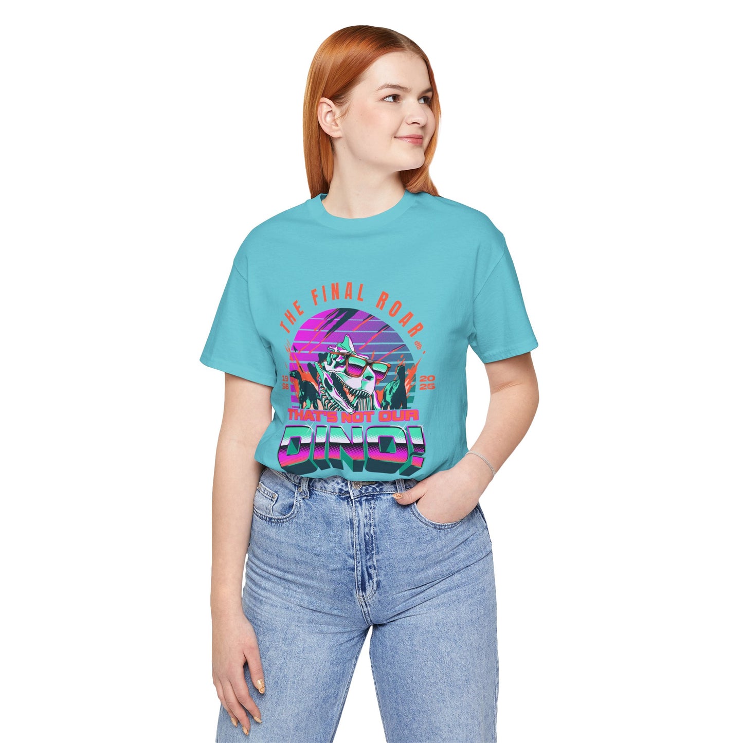 LIMITED EDITION - The Final Roar- DINOSAUR - Adult Tee Shirt