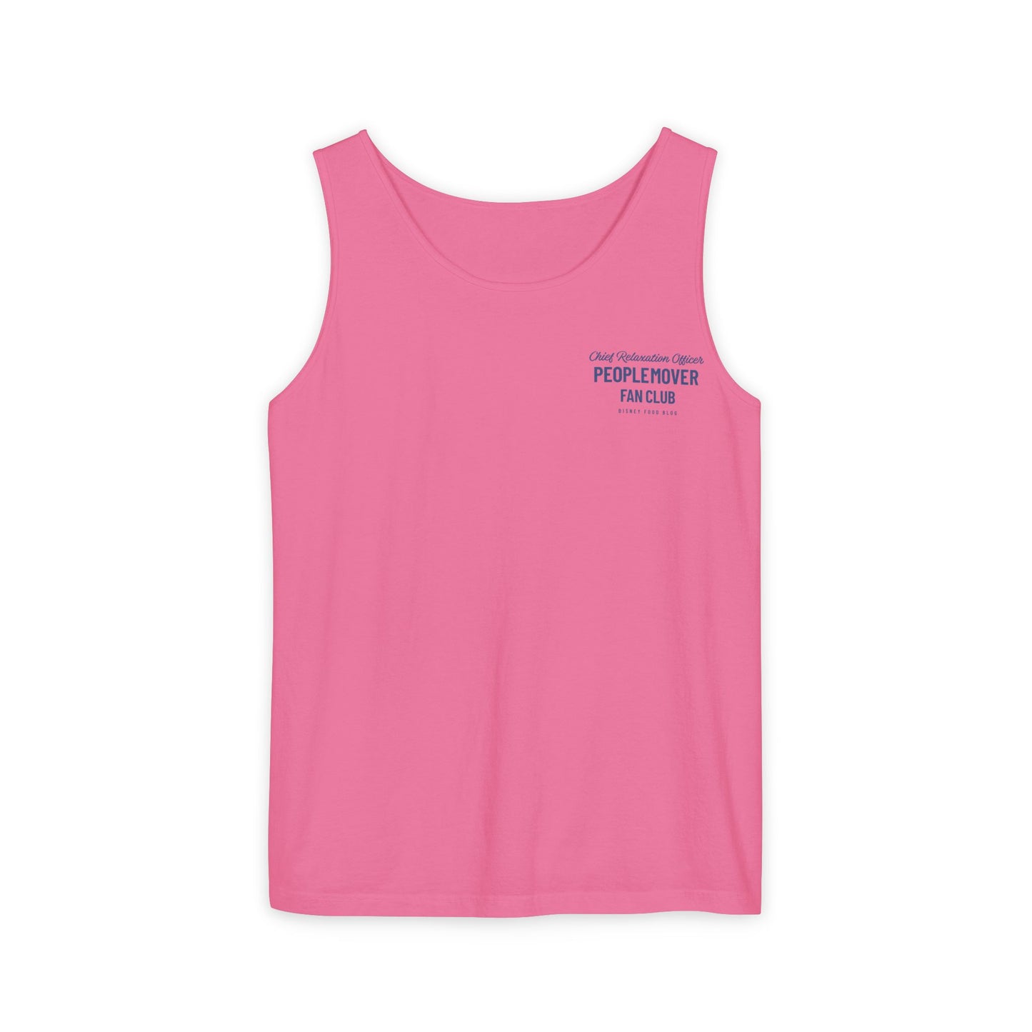 Peoplemover Fan Club - Unisex Garment-Dyed Tank Top