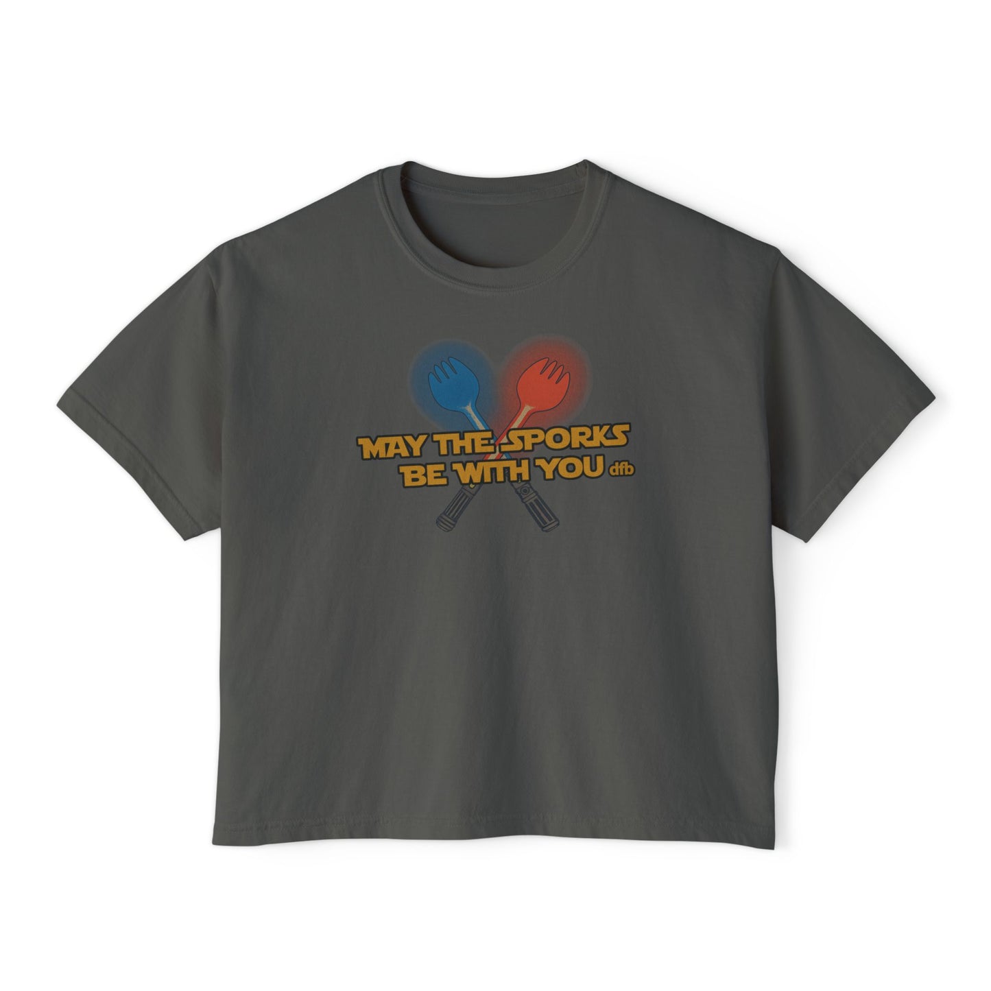May the Sporks Be With You - Women's Boxy Tee