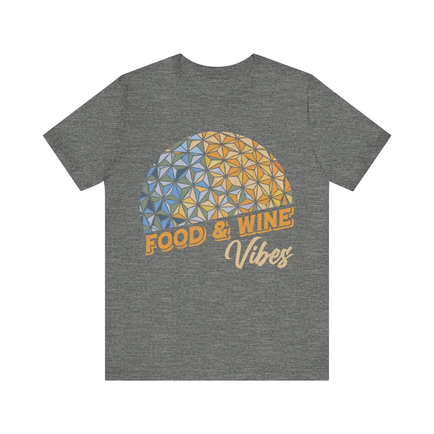 Food & Wine Vibes EPCOT Blue - Adult Unisex Shirt