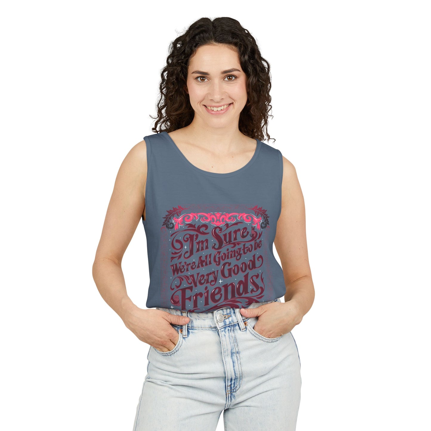 Umbridge Quote - Unisex Garment-Dyed Tank Top