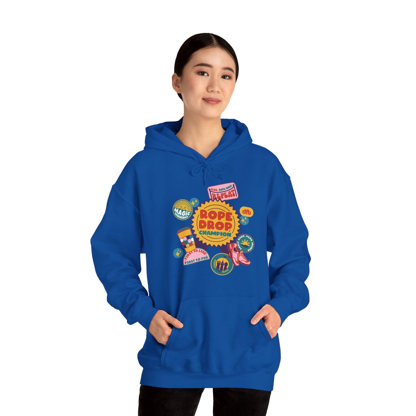 Rope Drop Champion - Adult Hoodie Sweatshirt