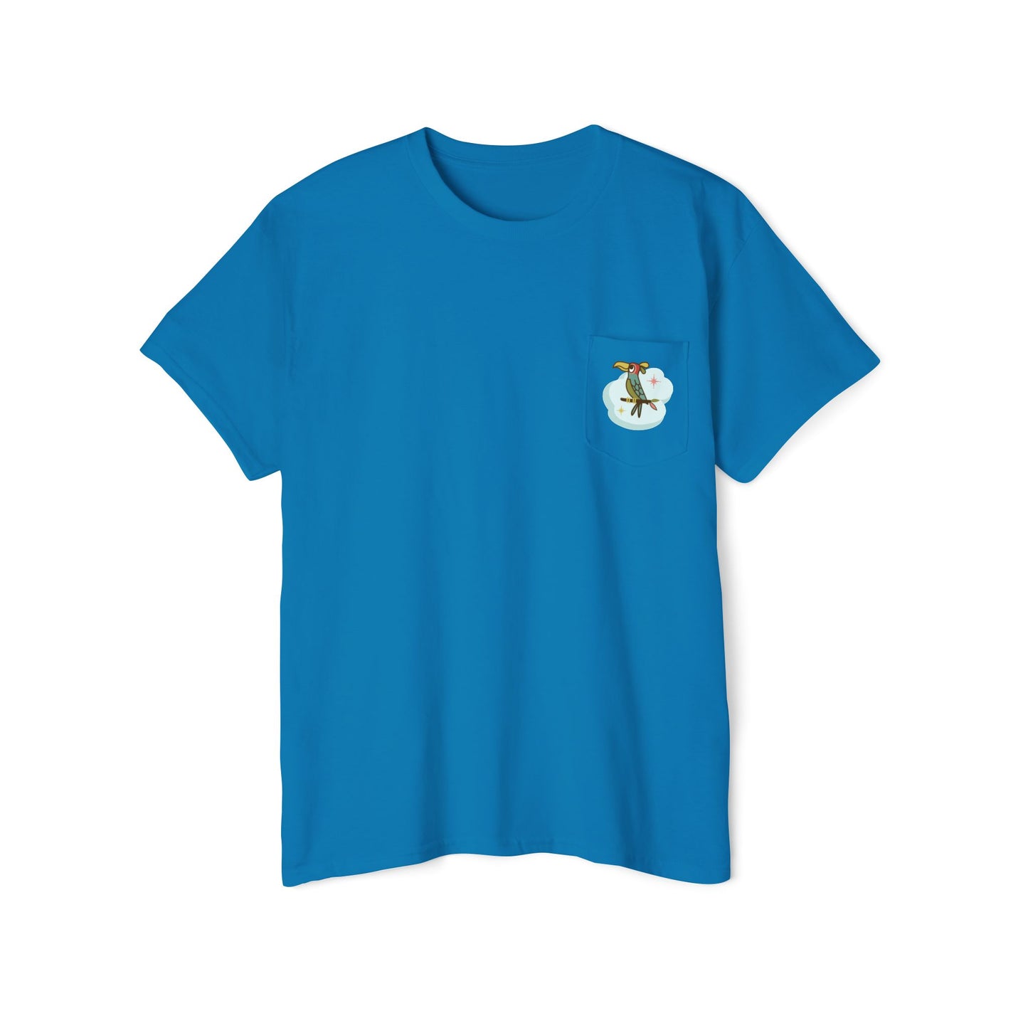 Every Cloud Has a Silver Lining - Front & Back - Unisex Heavy Cotton Pocket Tee