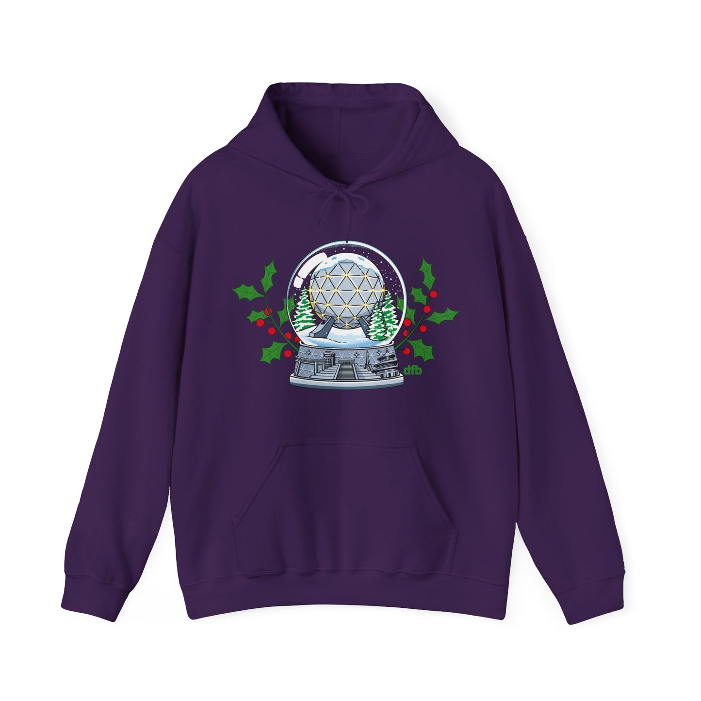 EPCOT Snowglobes - Adult Hoodie Sweatshirt