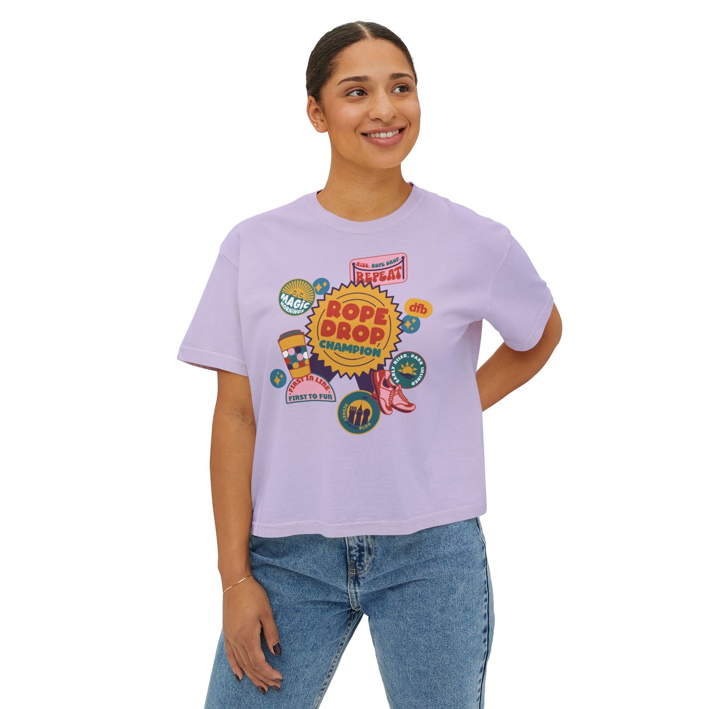 Rope Drop Champion - Women's Boxy Tee