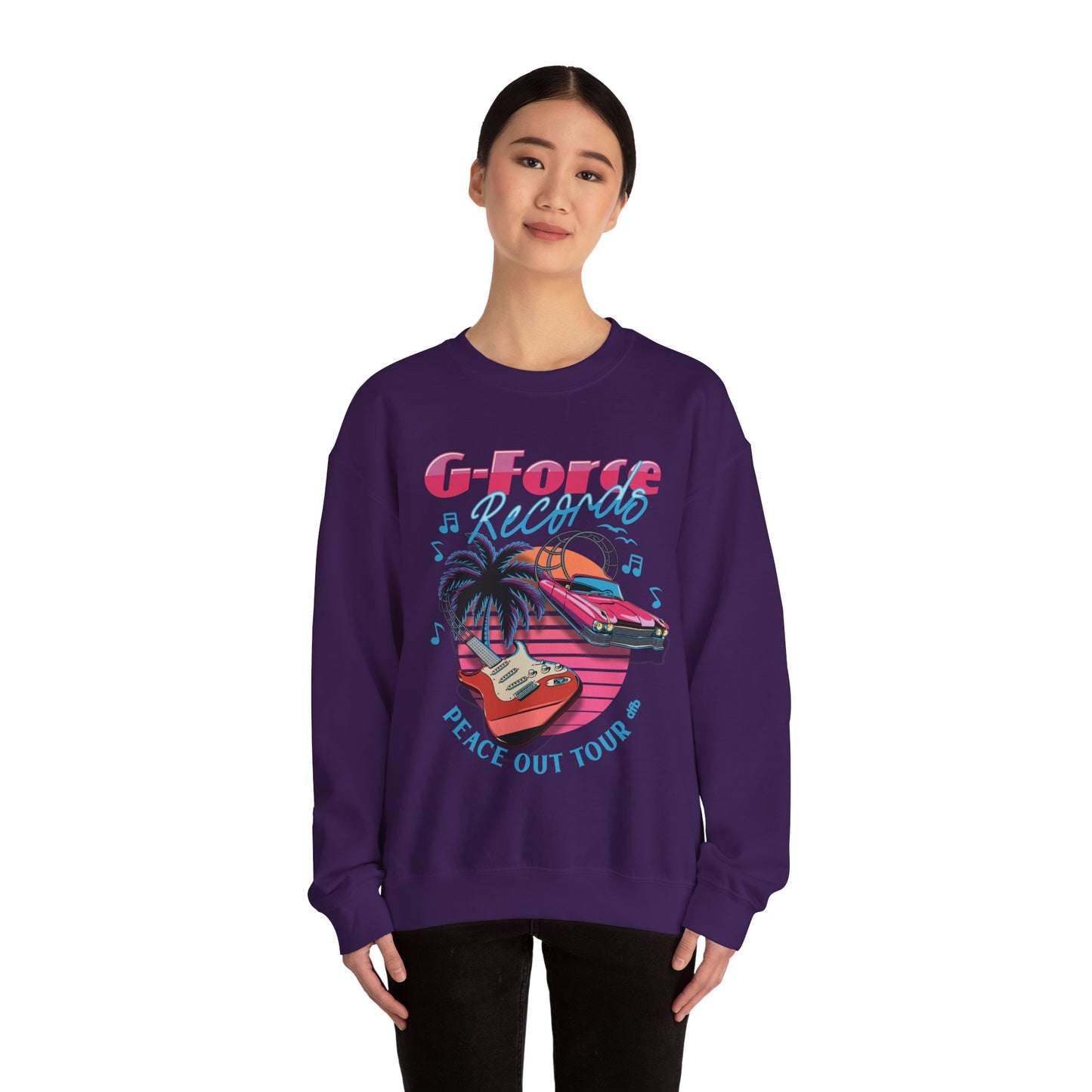 Peace Out Tour - Adult Crewneck Sweatshirt