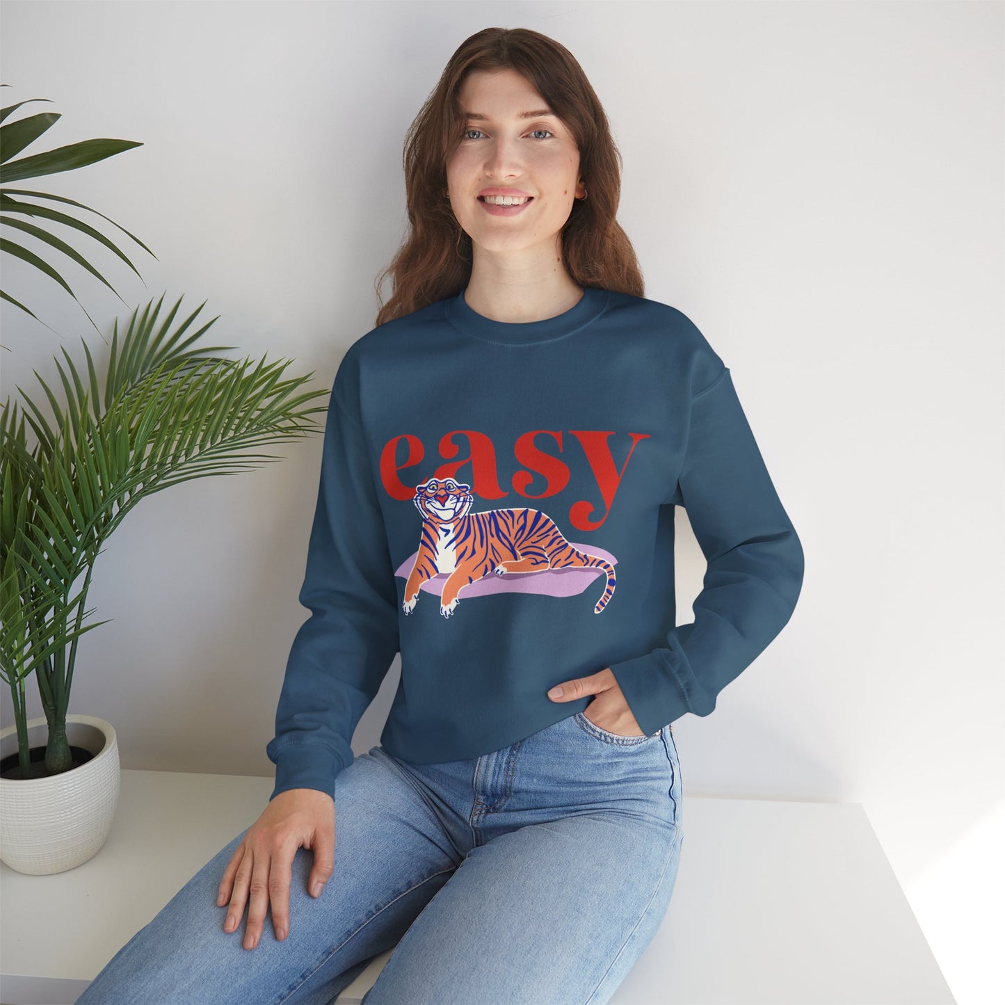 Easy Tiger - Rajah- Adult Crewneck Sweatshirt