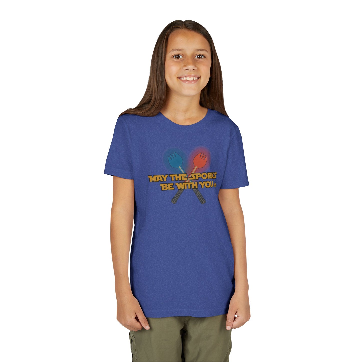 May the Sporks Be With You - Kid's Short Sleeve Tee Shirt