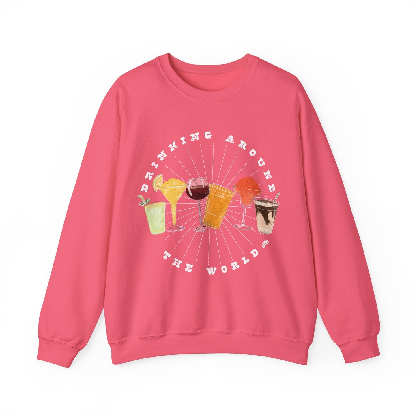 Drinking Around the World - Adult Sweatshirt