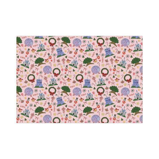 Park Icons Vintage Ornaments - Gift Wrap Papers