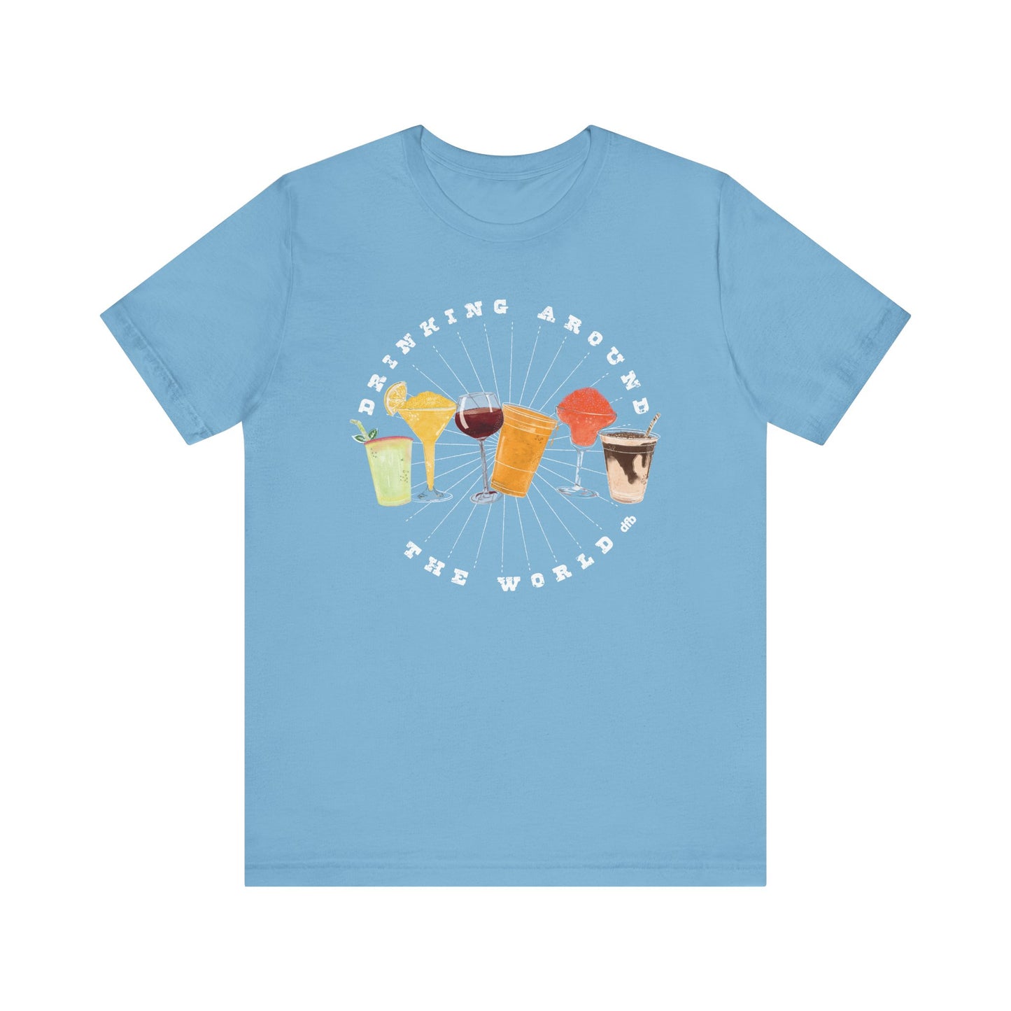 Drinking Around the World - Adult Tee Shirt