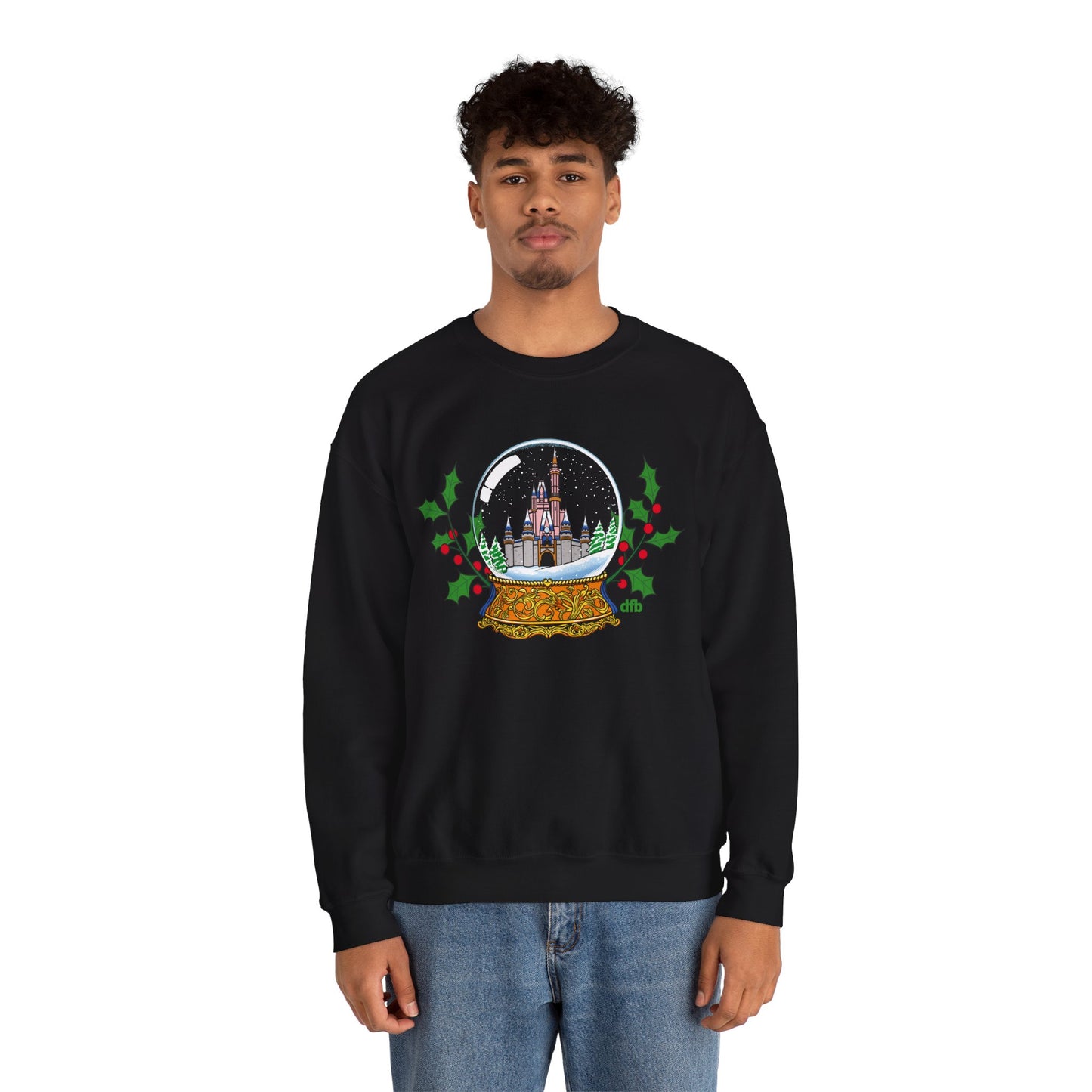 Magic Kingdom Snowglobes - Adult Crewneck Sweatshirt