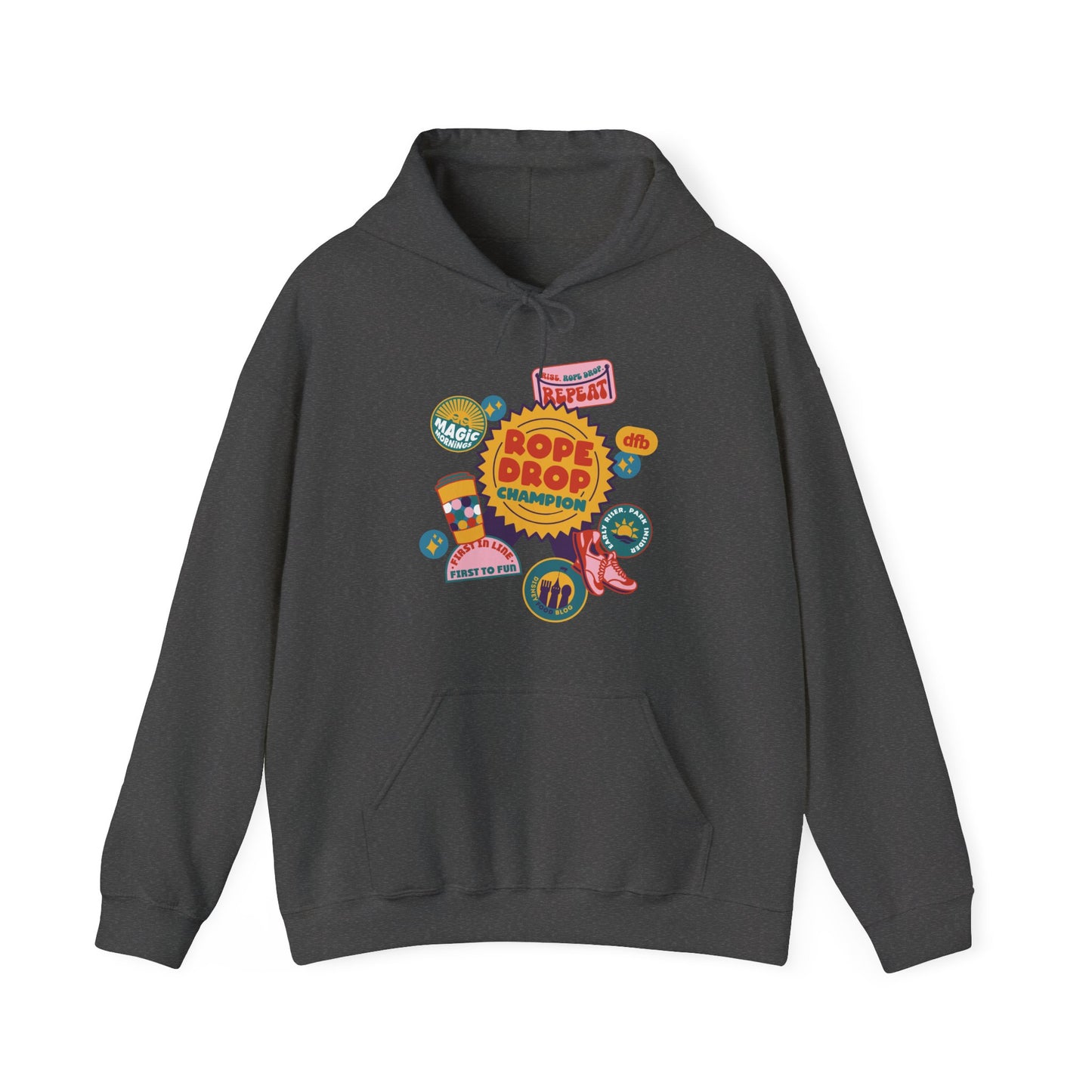 Rope Drop Champion - Adult Hoodie Sweatshirt