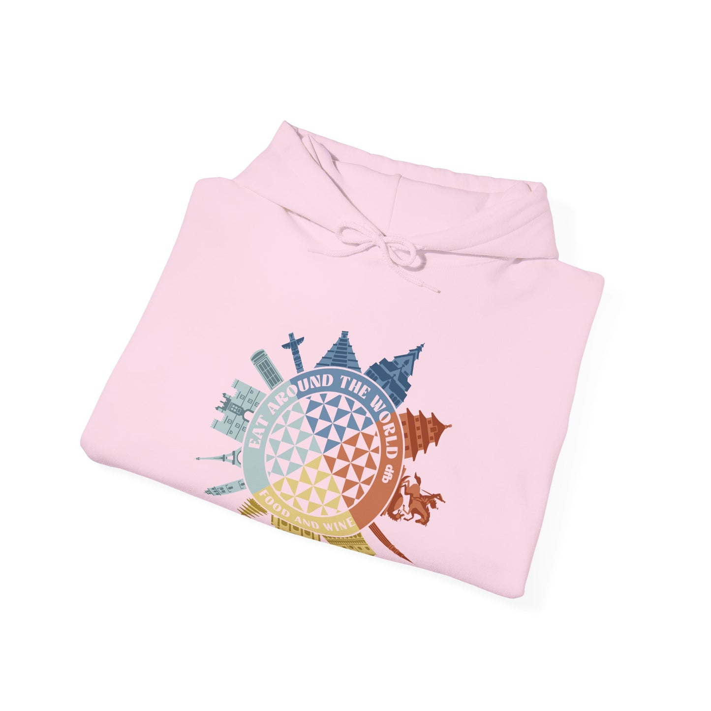 Food & Wine Compass - Adult Hoodie Sweatshirt