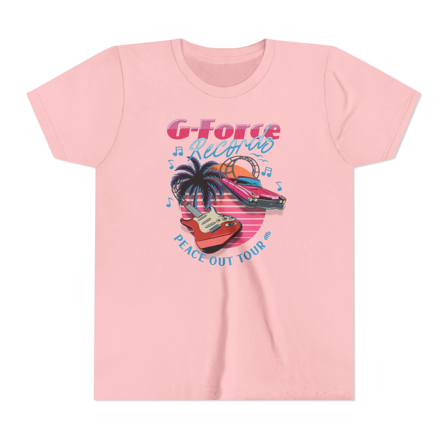 Peace Out Tour - Kid's Short Sleeve Tee Shirt