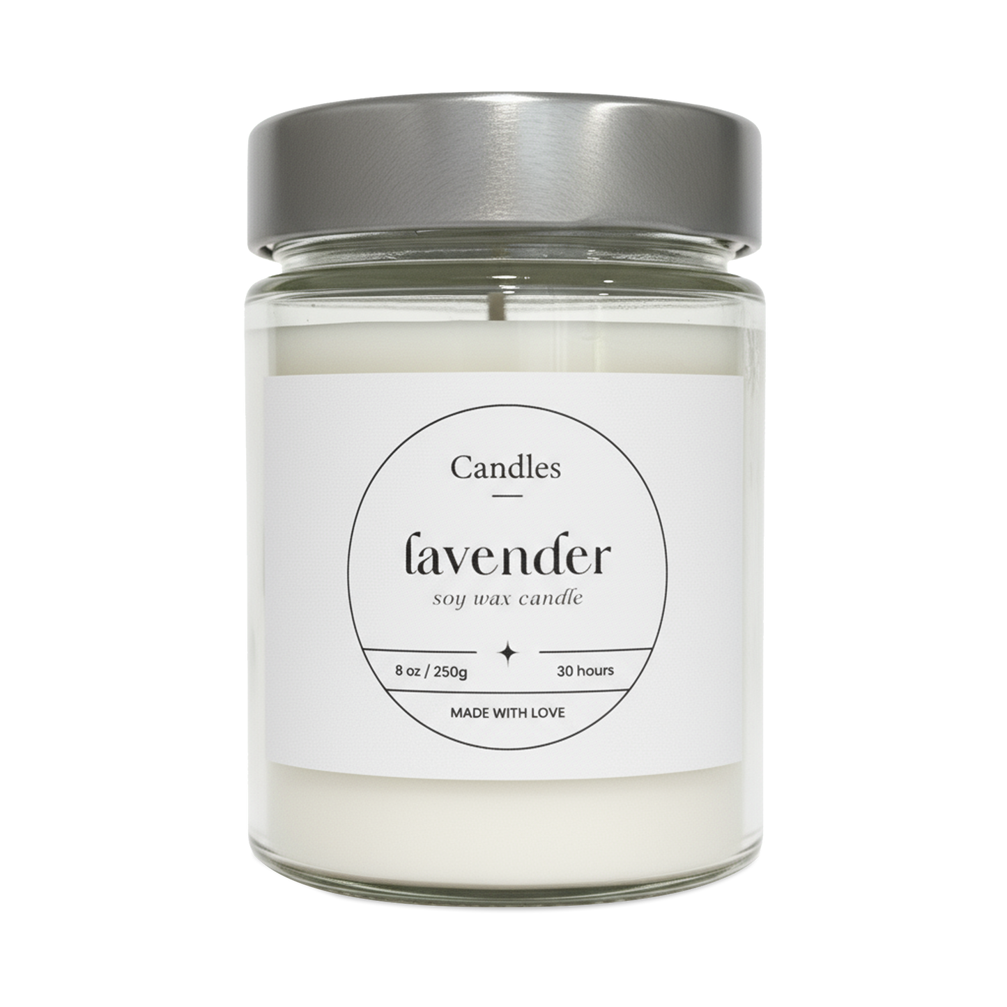 Snowy Cabin Caste, I'm Coming to the Cottage - Soy Wax Candle in Jar, 9oz