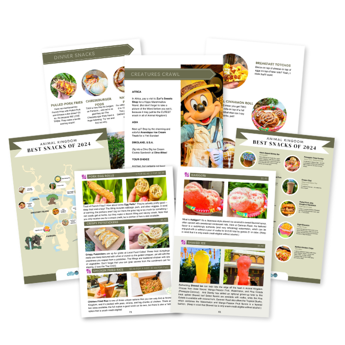 DFB Guide to Animal Kingdom Snacks