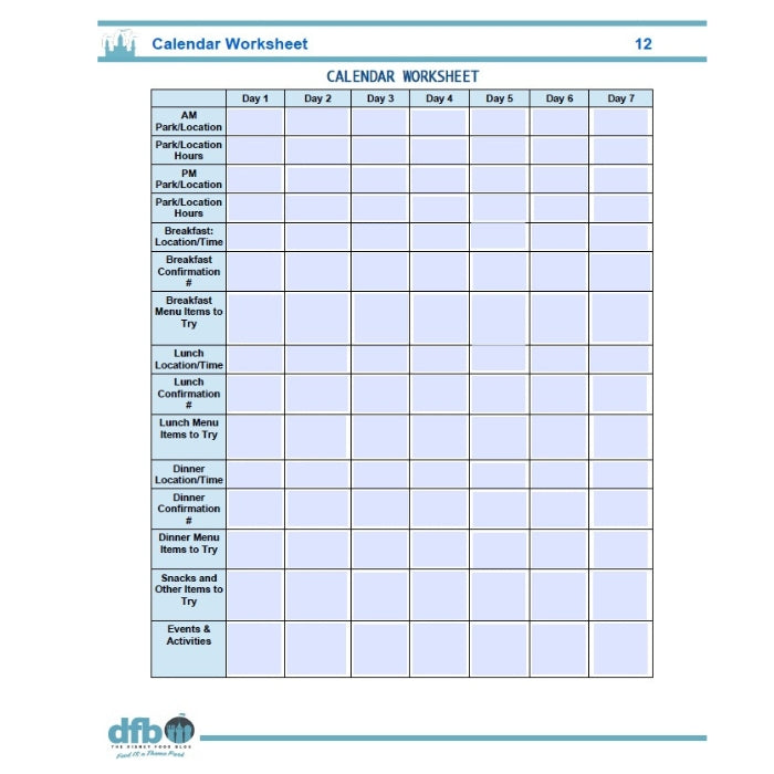 DFB Guide To Walt Disney World Dining